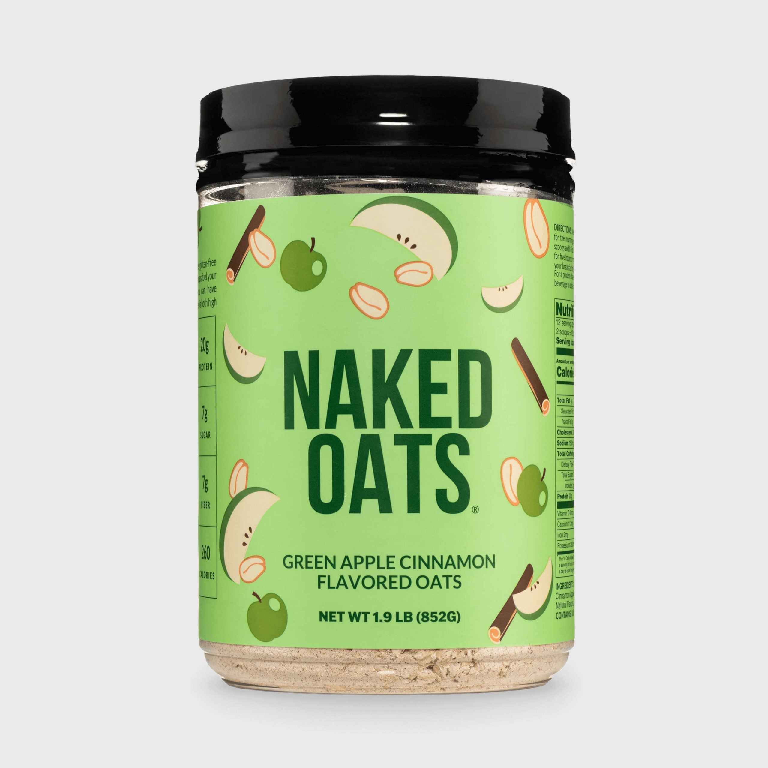 Green Apple Cinnamon Protein Oats - Green Apple Cinnamon - Daily Active Lifestyle Essential
