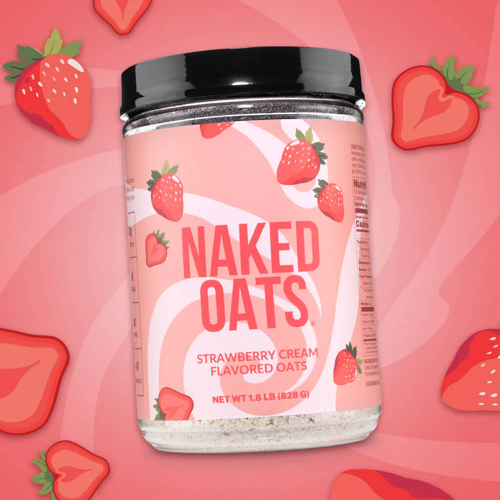 Strawberry Cream Protein Oats - Strawberry Cream - Daily Active Lifestyle Essential