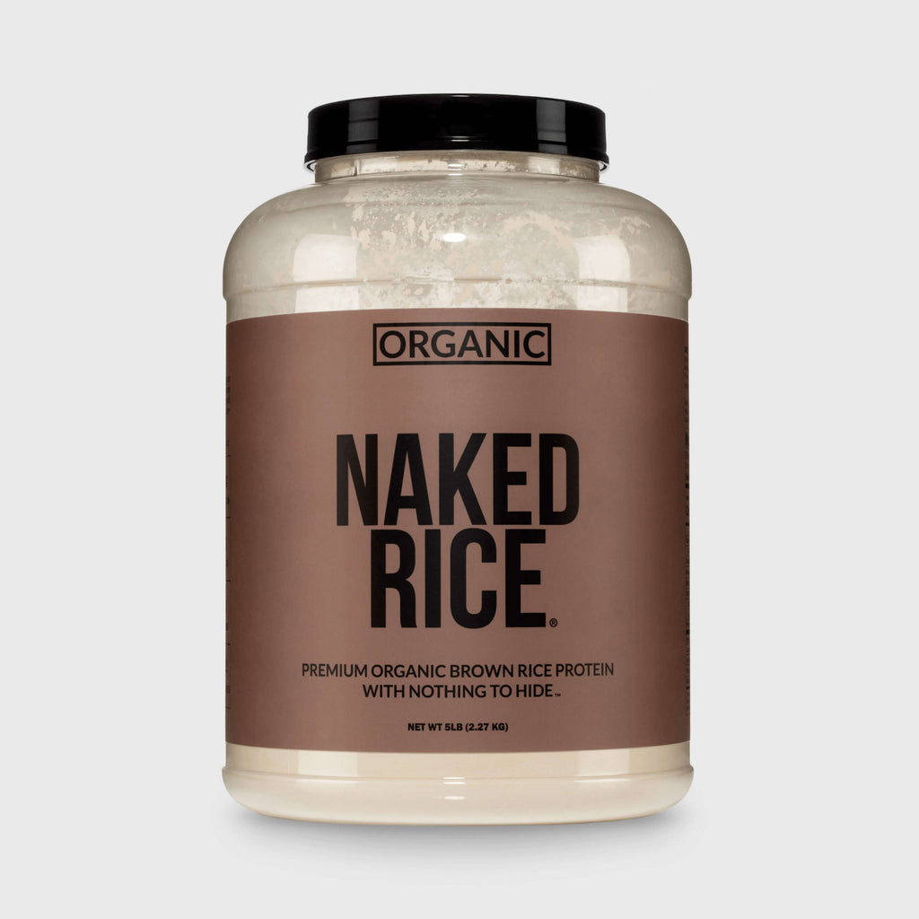Organic Brown Rice Protein Powder - 5LB Unflavored - Simple Dairy Free Protein Powder
