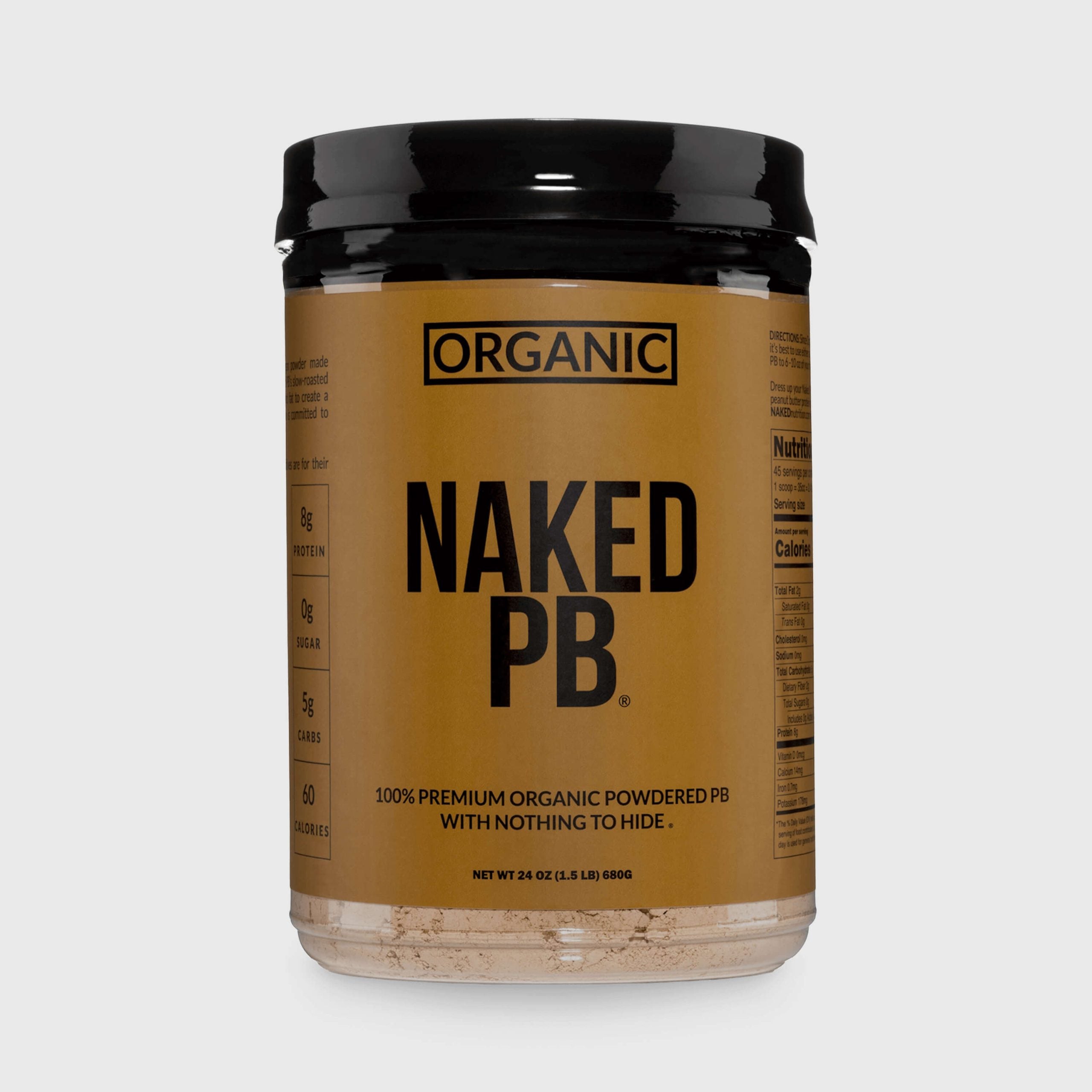Organic Powdered Peanut Butter - Organic - Everyday Wellness Drink Mix