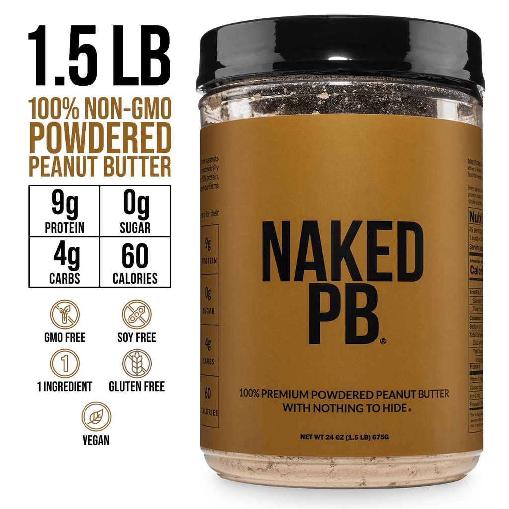 Powdered Peanut Butter - PB - 1.5 LB - Everyday Wellness Drink Mix