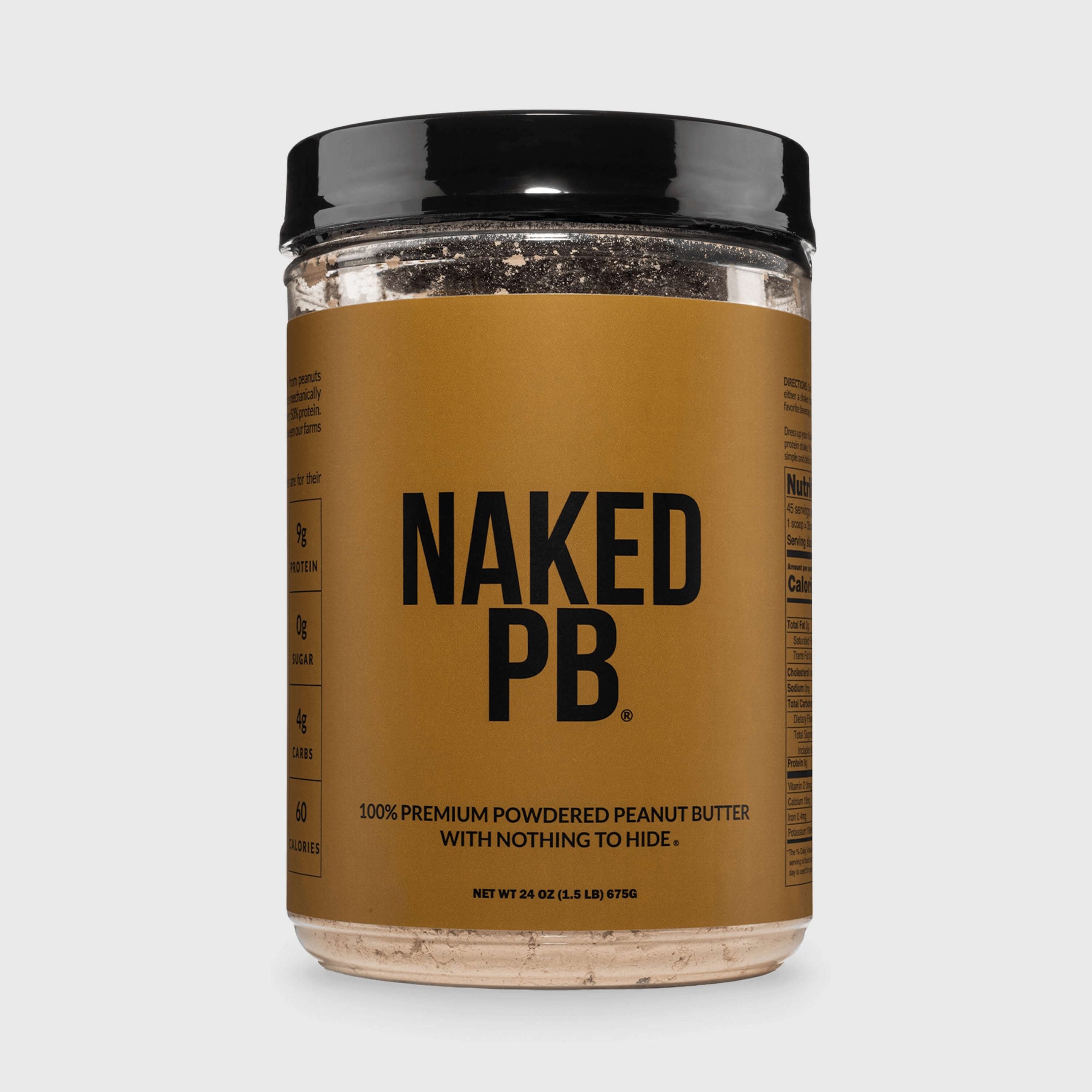 Powdered Peanut Butter - PB - 1.5 LB - Everyday Wellness Drink Mix