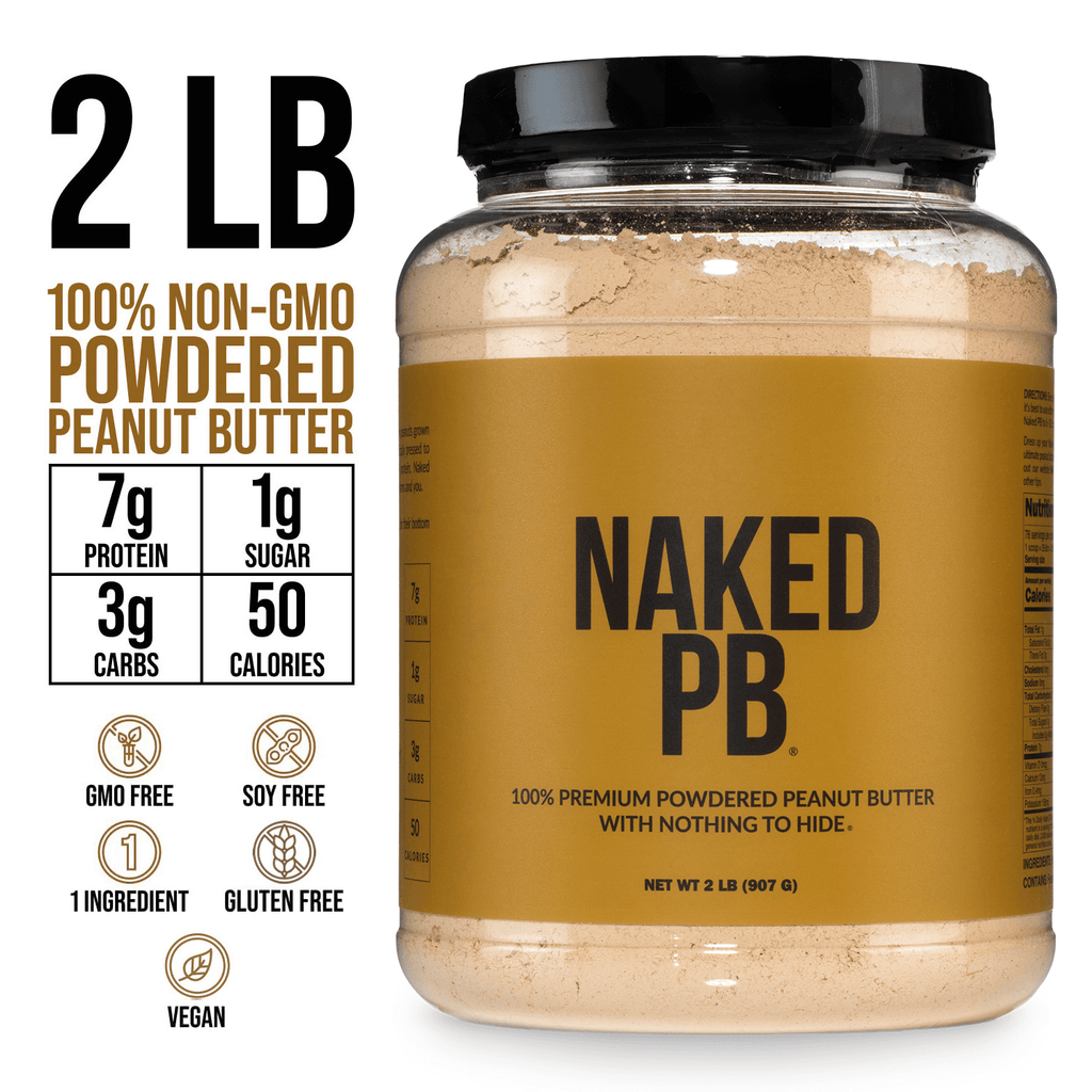 Powdered Peanut Butter - PB - 2 LB - Everyday Wellness Drink Mix