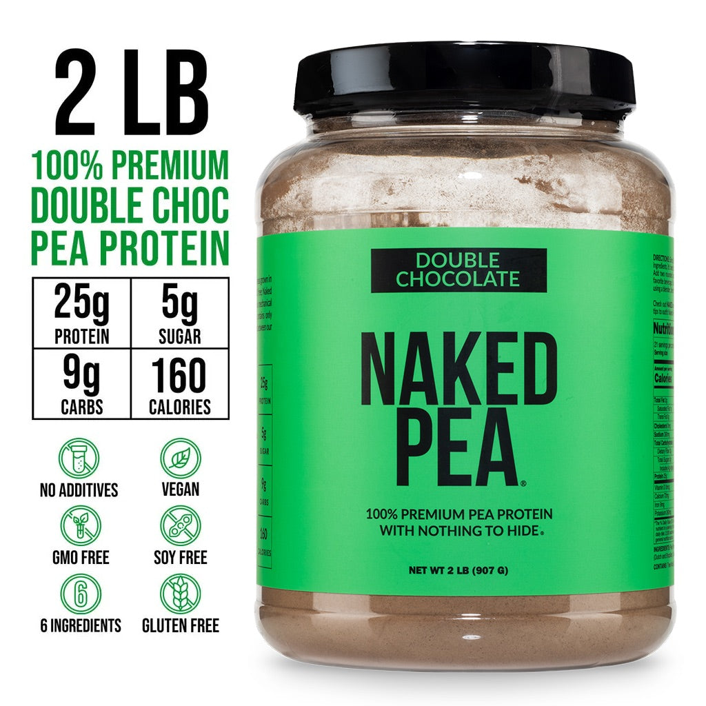 Double Chocolate Pea Protein Powder - Double Chocolate - Simple Dairy Free Protein Powder