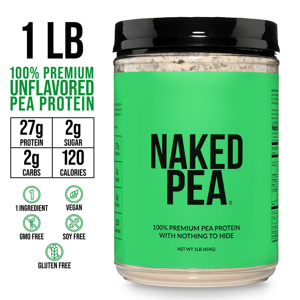 Pea Protein Powder 1lb - Unflavored - Simple Dairy Free Protein Powder