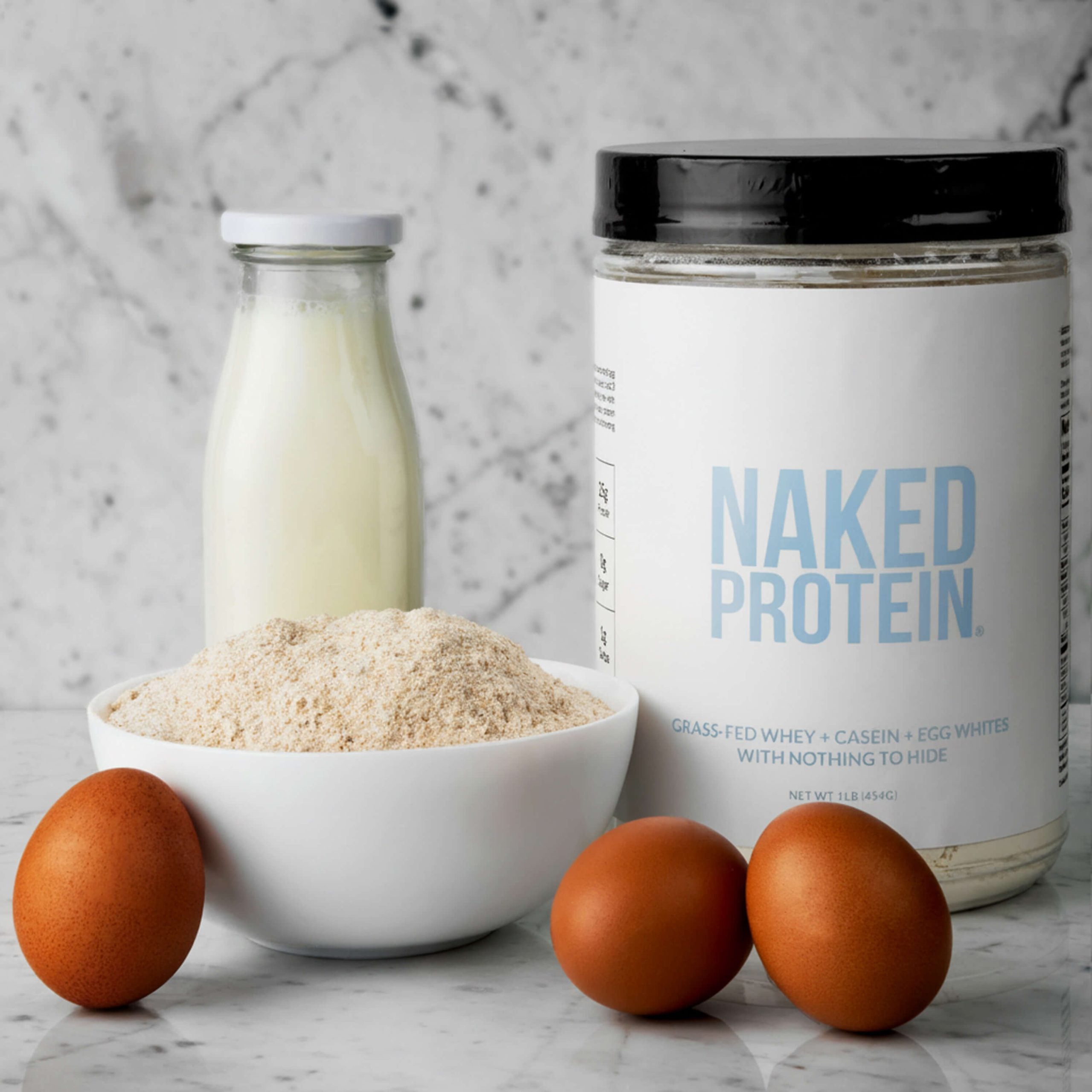Protein Powder Blend - 3LB Egg Whey & Casein Protein Blend - 3LB - Post Workout Protein Blend