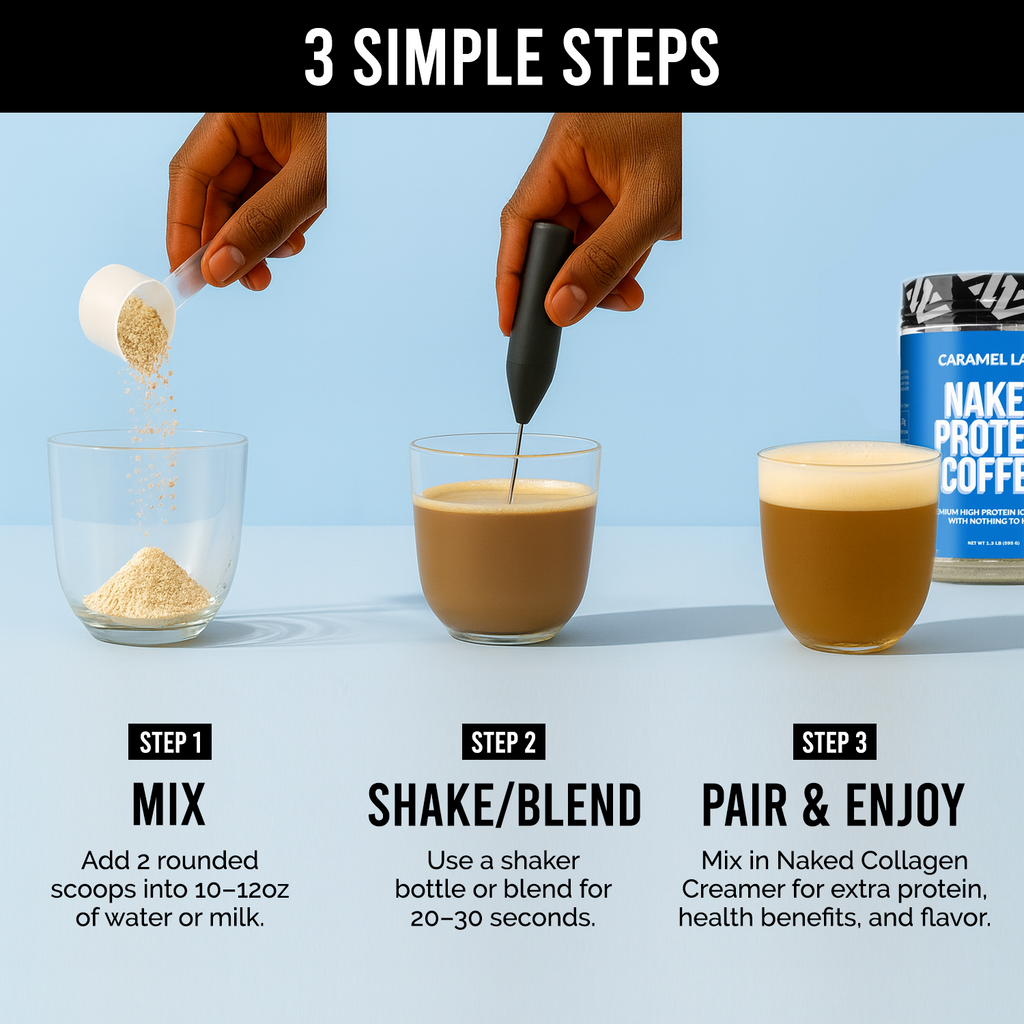 Caramel Latte Protein Iced Coffee - Caramel Latte - Daily Active Lifestyle Essential