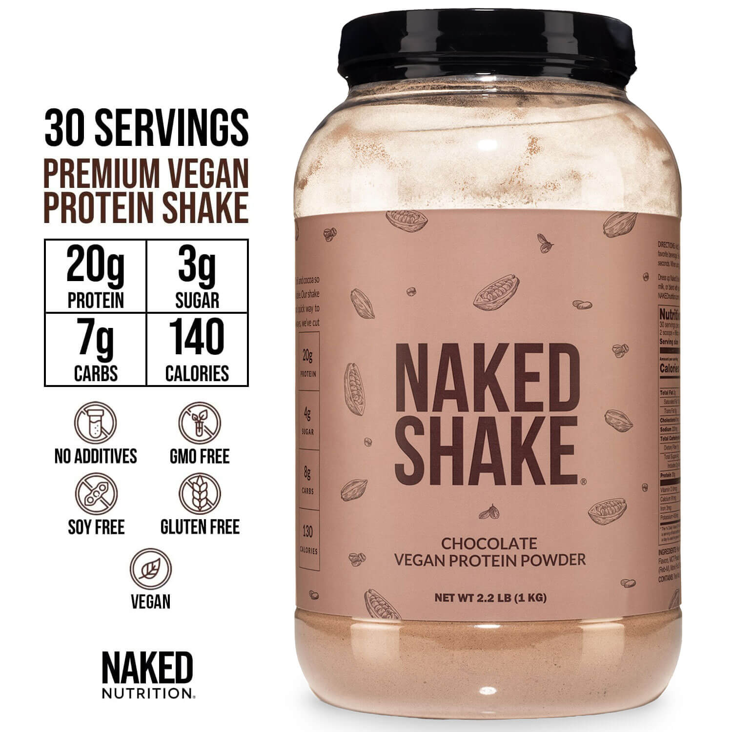 Chocolate Protein Shake - Chocolate - Daily Active Lifestyle Essential
