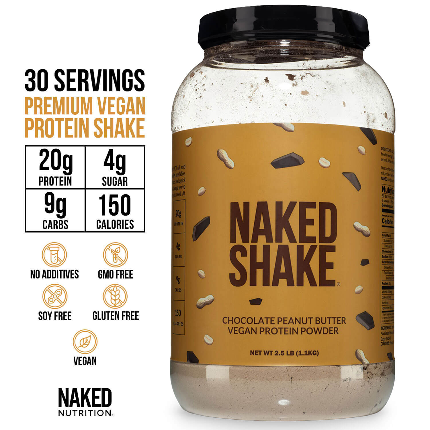 Chocolate PB Protein Shake - Chocolate Peanut Butter - Daily Active Lifestyle Essential