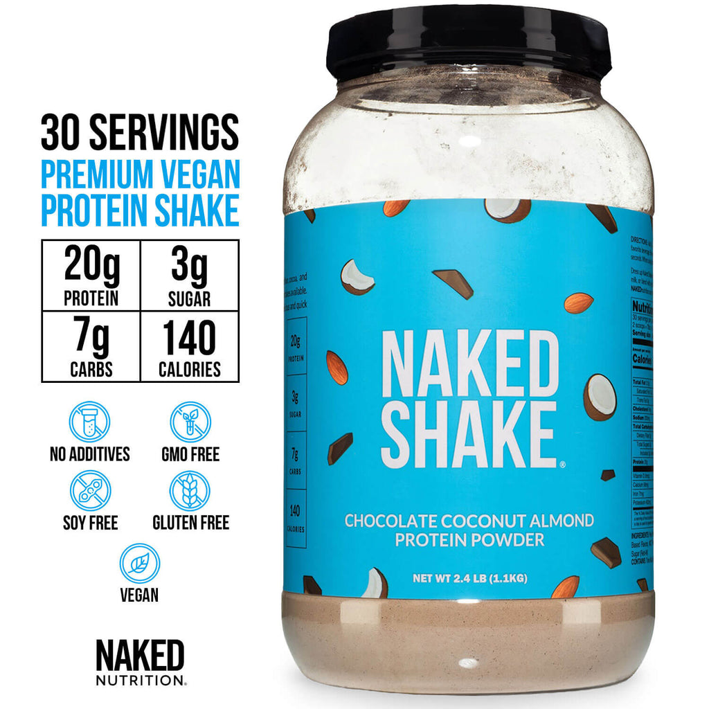 Chocolate Coconut Almond Protein Shake - Chocolate Coconut Almond - Simple Dairy Free Protein Powder