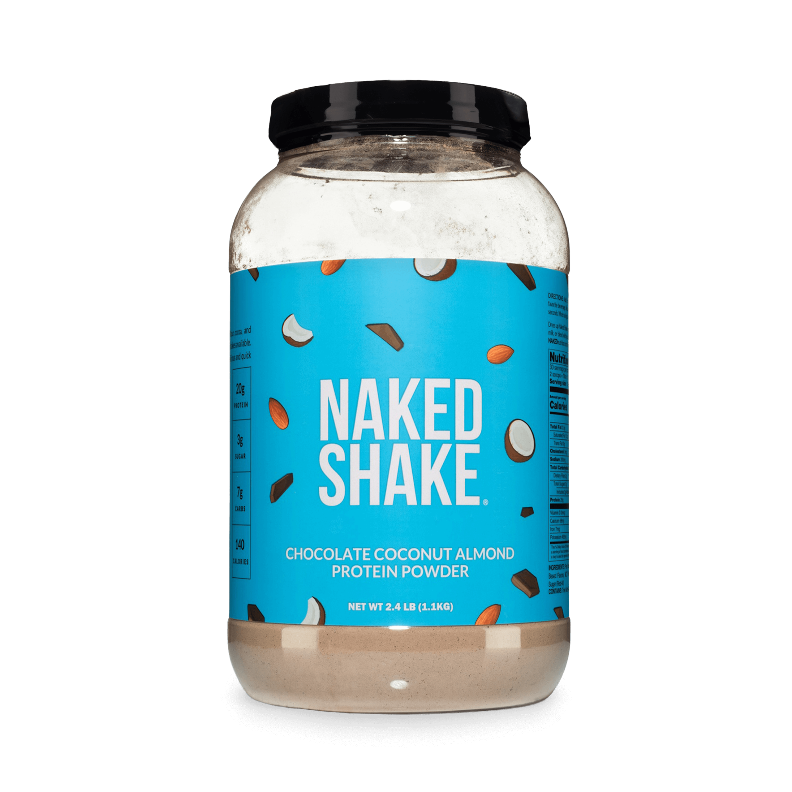 Chocolate Coconut Almond Protein Shake - Chocolate Coconut Almond - Simple Dairy Free Protein Powder