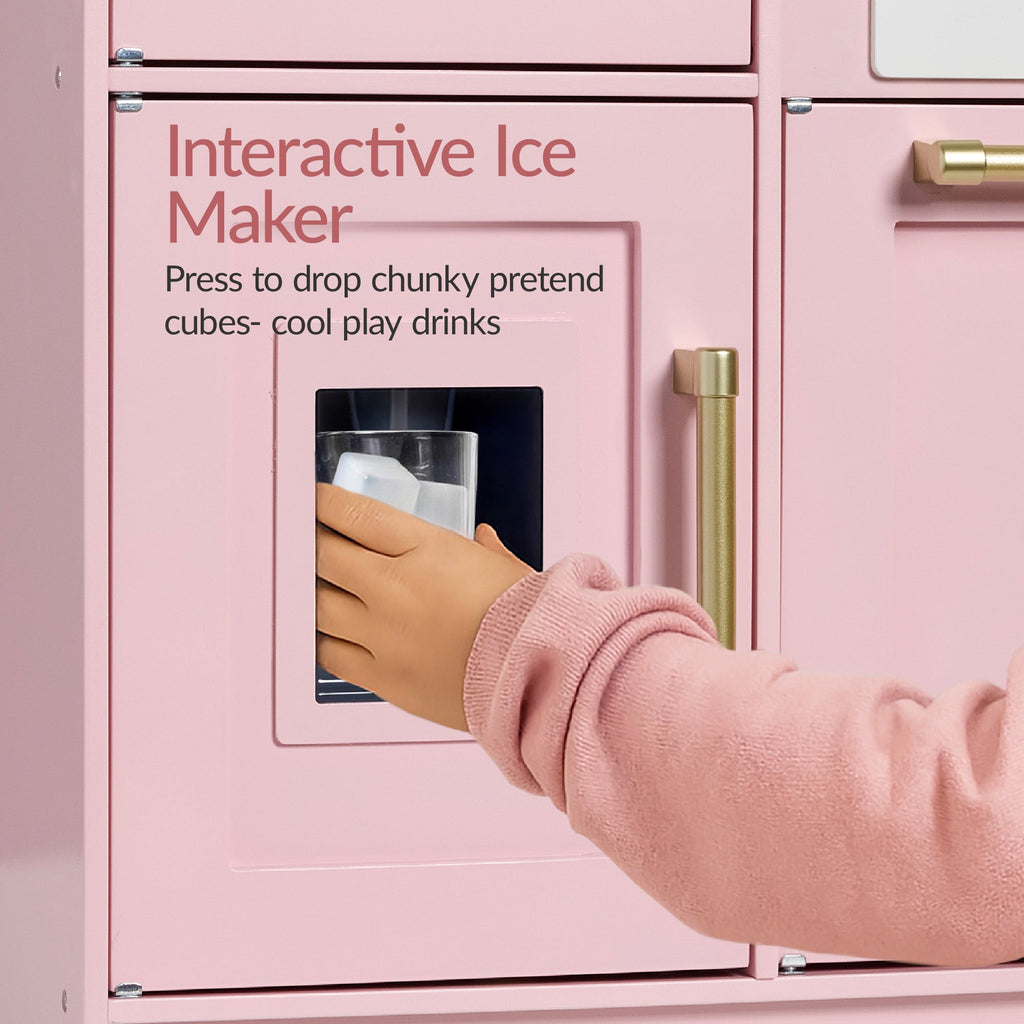 Pretend Play Kitchen with Framed Chalkboard for simple setup and everyday use