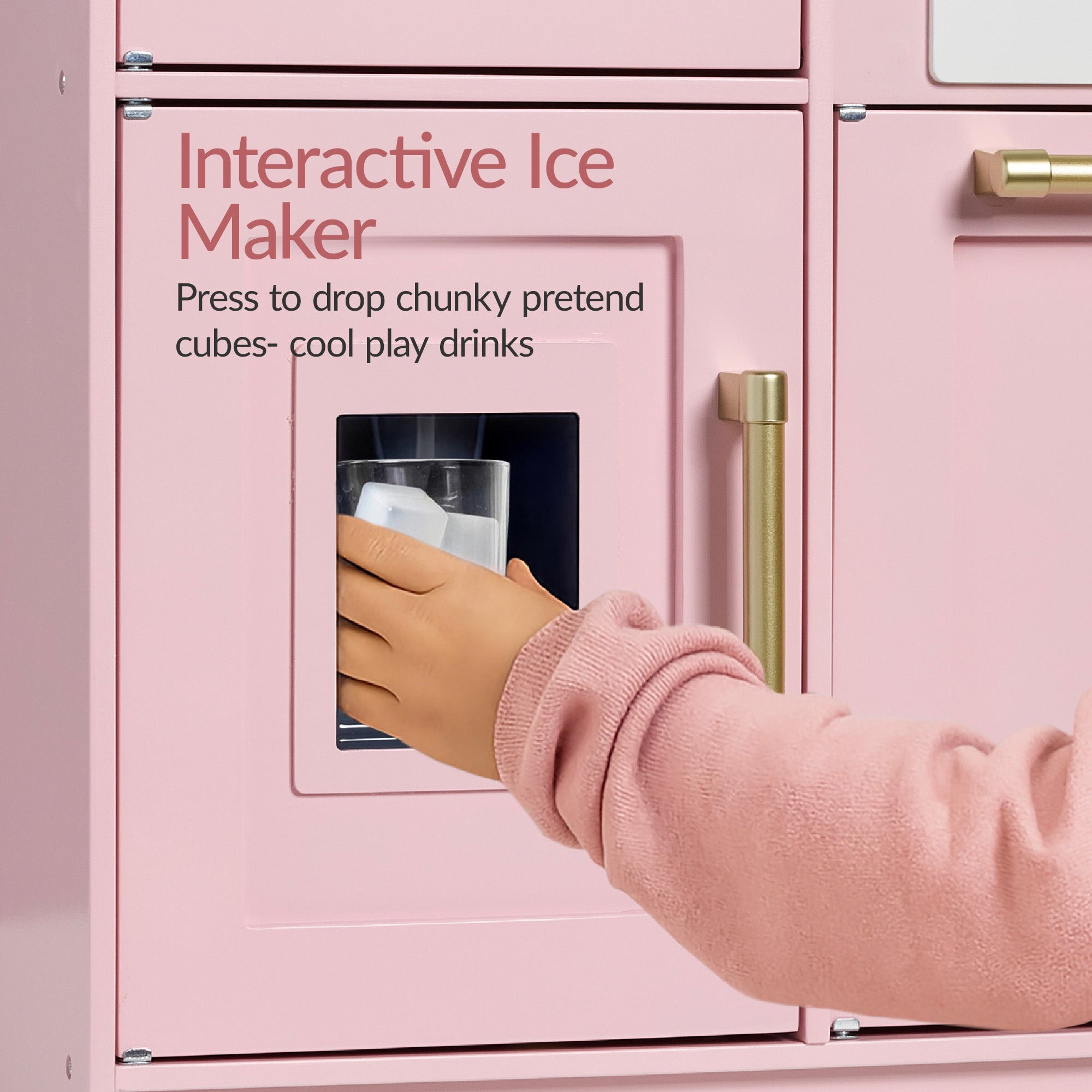 Pretend Play Kitchen with Framed Chalkboard for simple setup and everyday use
