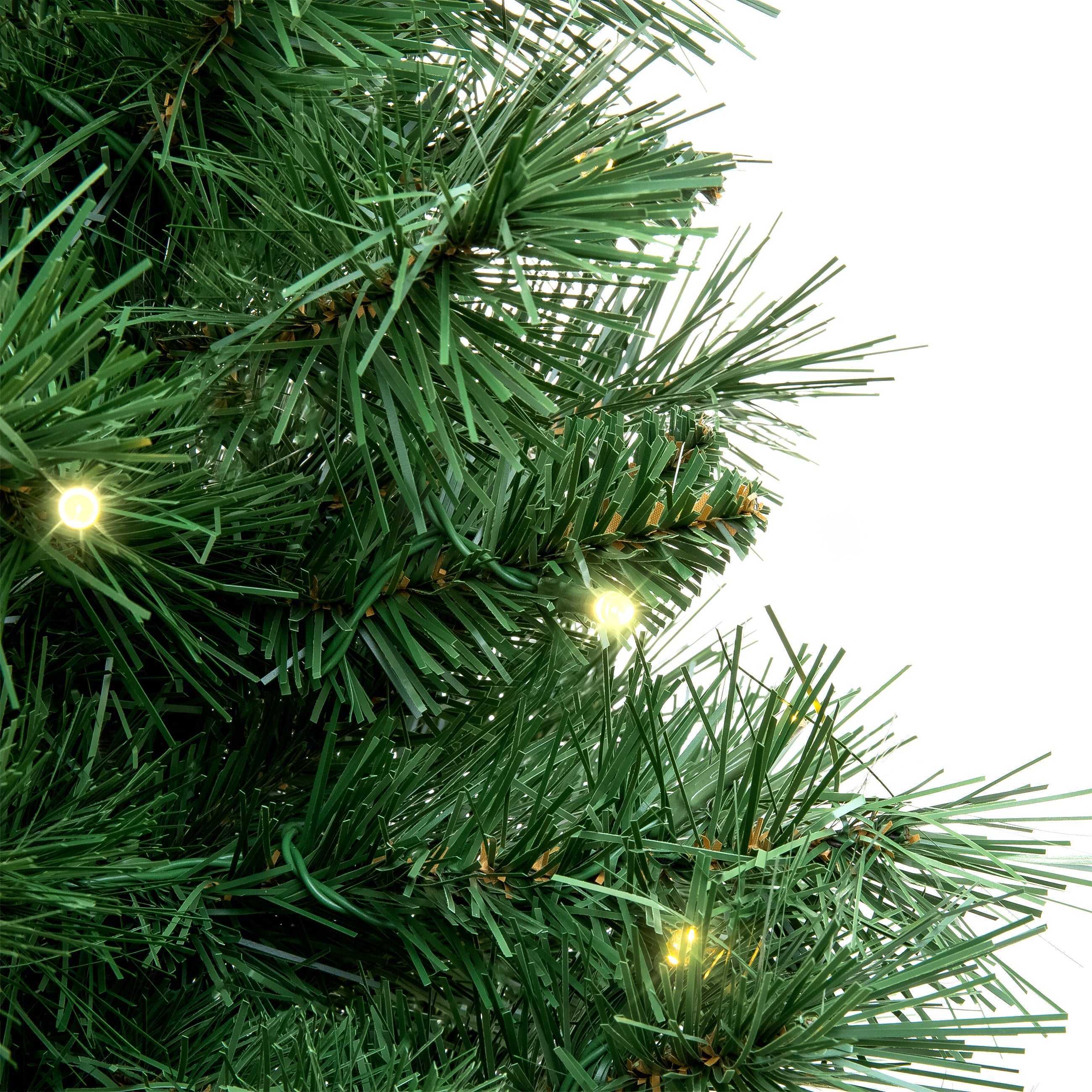 Pre-Lit Tabletop Christmas Tree with Red Velvet Cover and Gold Cord for indoor and outdoor holiday displays