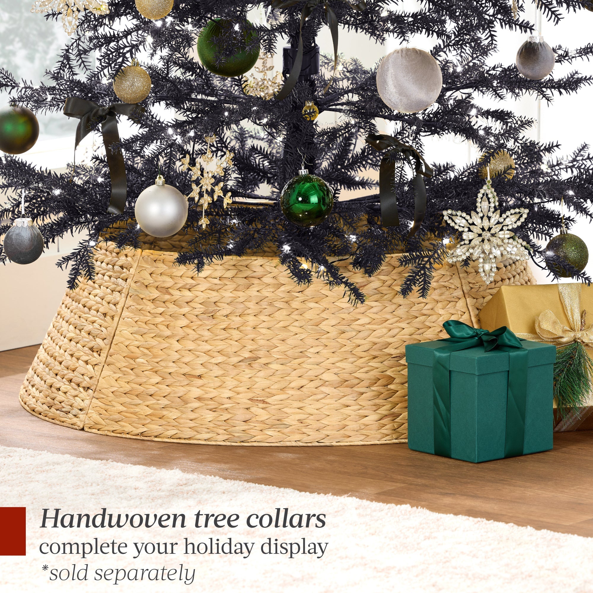Pre-Lit Sparse Christmas Tree with 2-in-1 LED Lights Cordless Connection for indoor and outdoor holiday displays