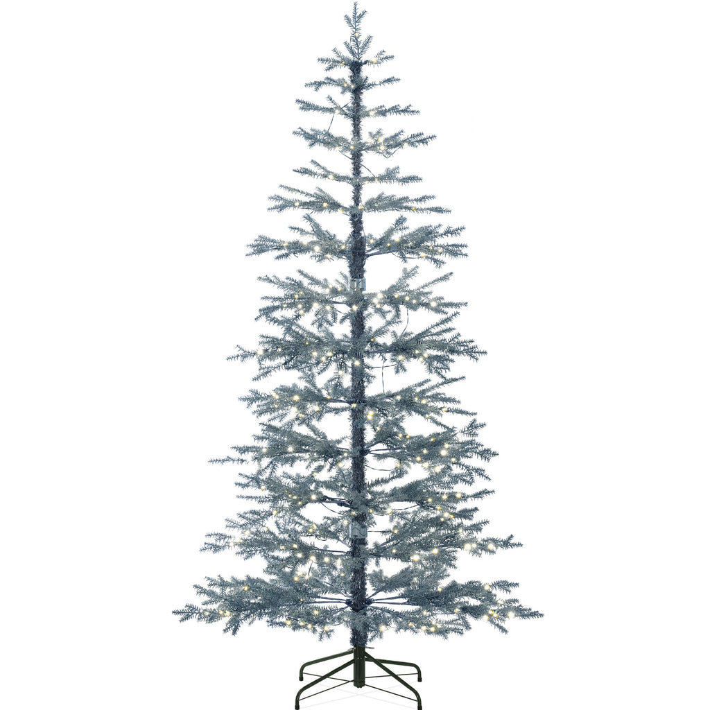 Pre-Lit Sparse Christmas Tree with 2-in-1 LED Lights Cordless Connection for festive seasonal decorating