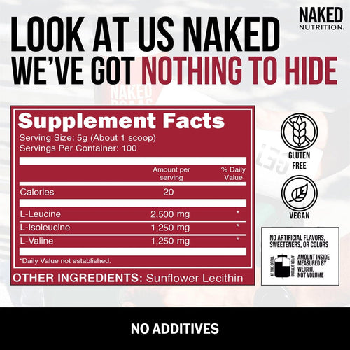 Branched Chain Amino Acids - Branched Chain Amino Acids - Training Recovery Formula