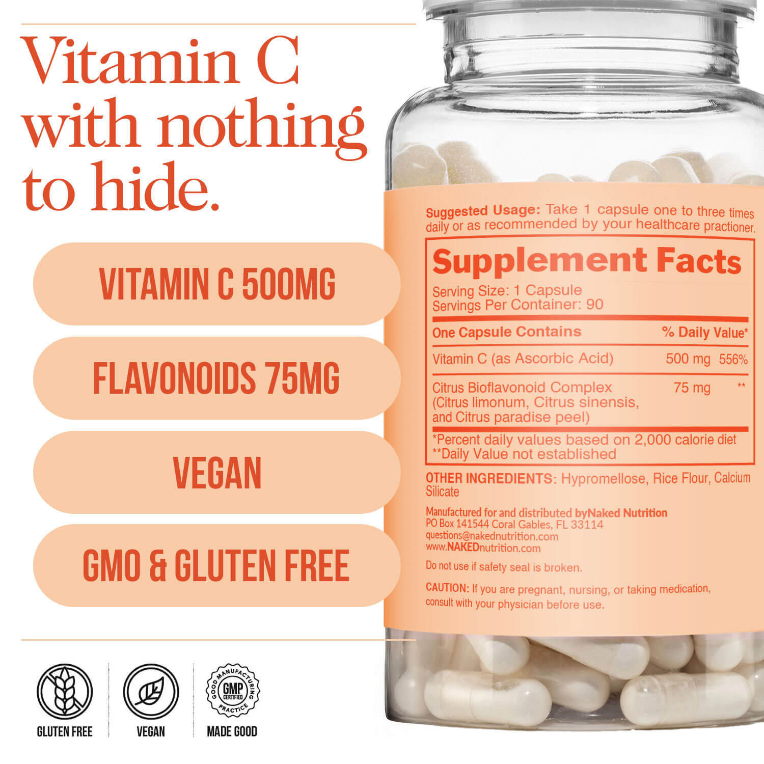 Daily Vitamin C Supplement - Vitamin C - Daily Active Lifestyle Essential