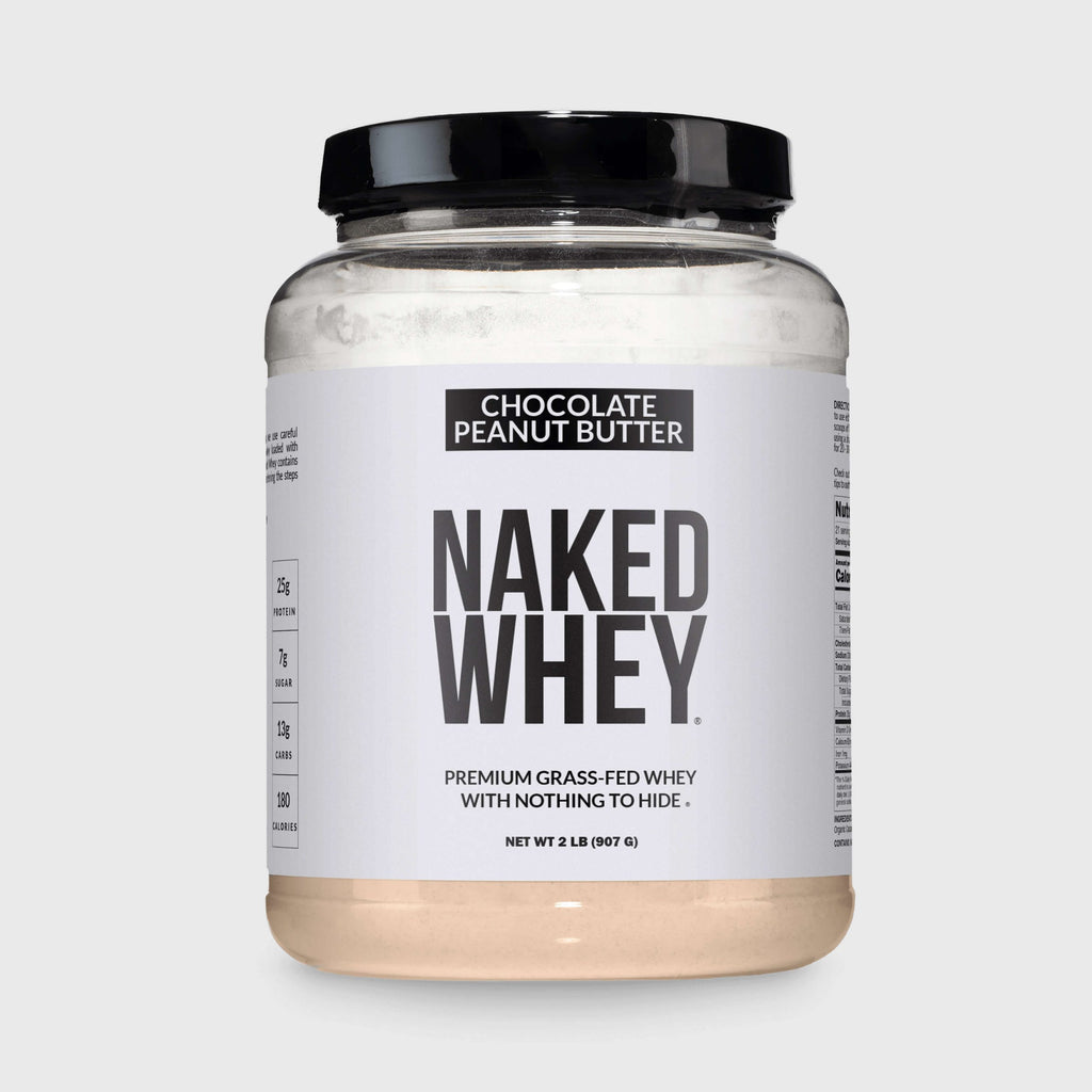 Chocolate Peanut Butter Whey Protein Powder 2LB - Chocolate PB - Post Workout Protein Blend