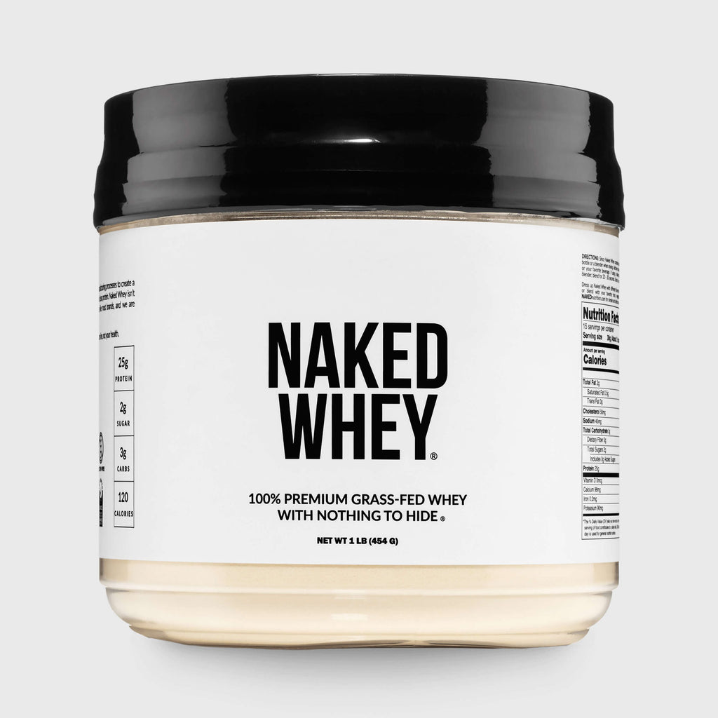Grass Fed Whey Protein Powder - Unflavored - Post Workout Protein Blend