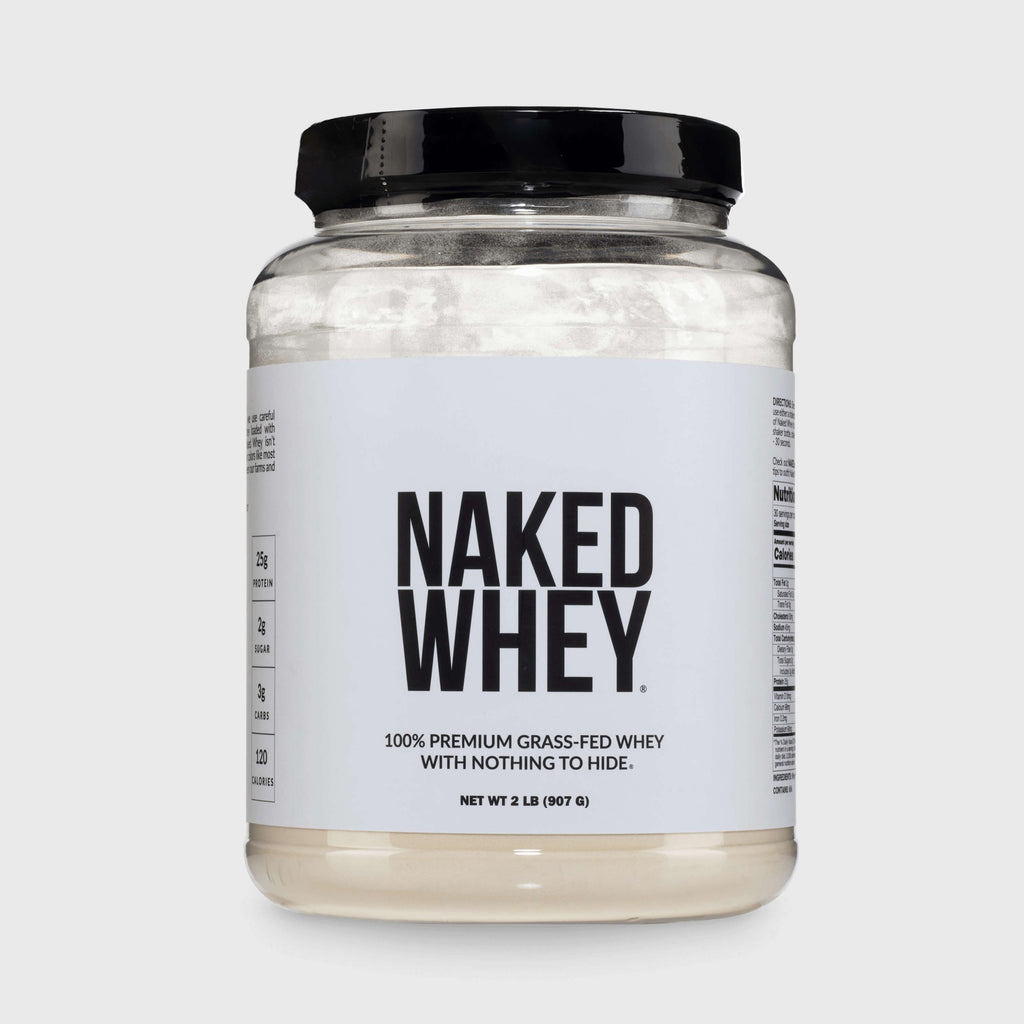 Grass Fed Whey Protein Powder - Unflavored - Post Workout Protein Blend