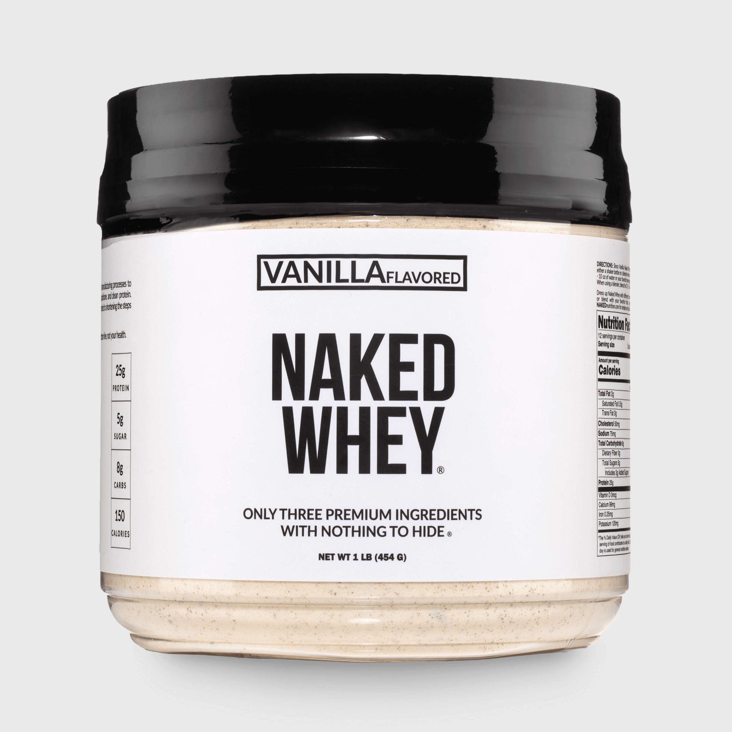 Vanilla Whey Protein Powder 1lb - Vanilla - Post Workout Protein Blend