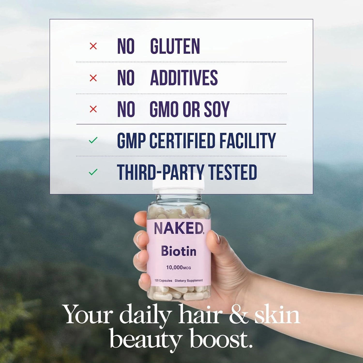 Daily Biotin Supplement - Biotin - Daily Active Lifestyle Essential