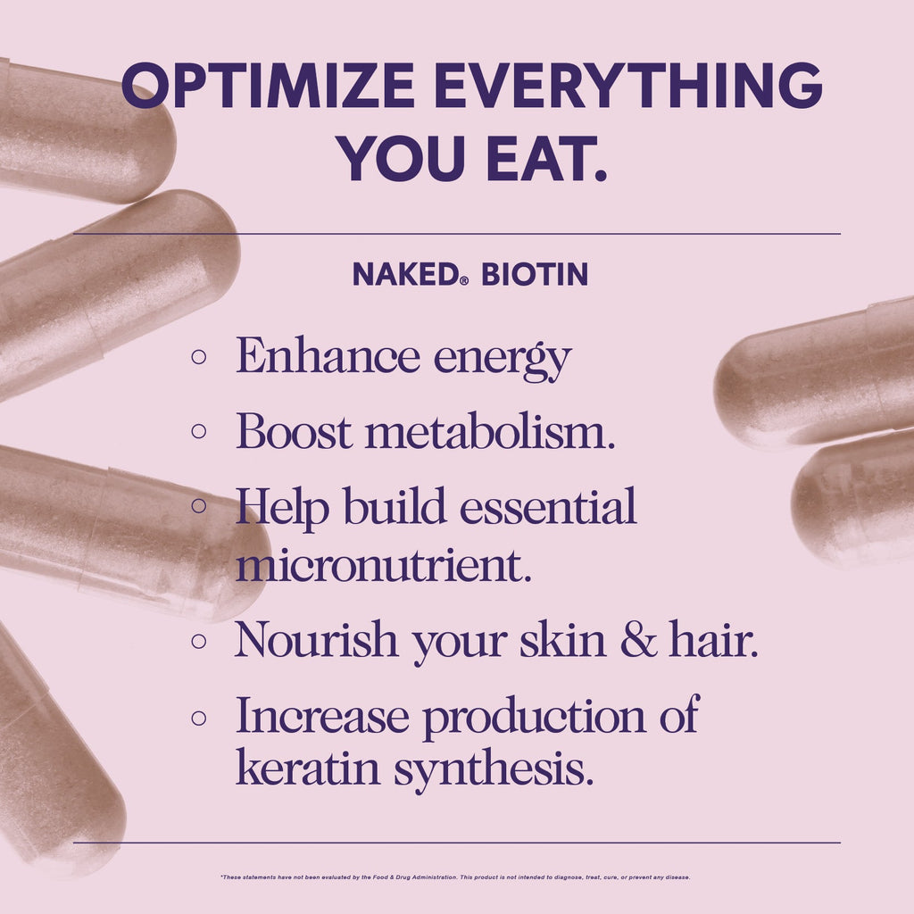 Daily Biotin Supplement - Biotin - Daily Active Lifestyle Essential