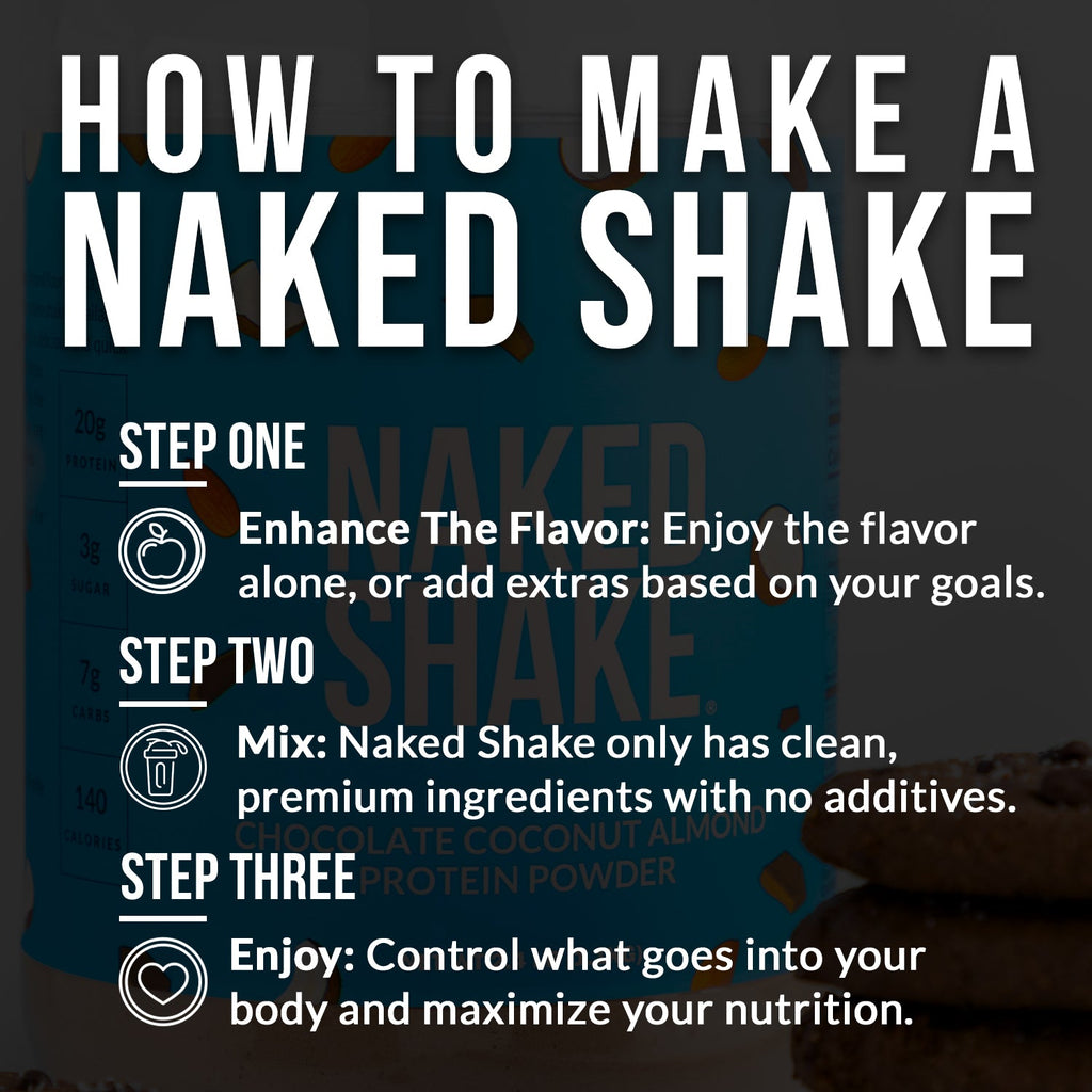 Chocolate Coconut Almond Protein Shake - Chocolate Coconut Almond - Simple Dairy Free Protein Powder