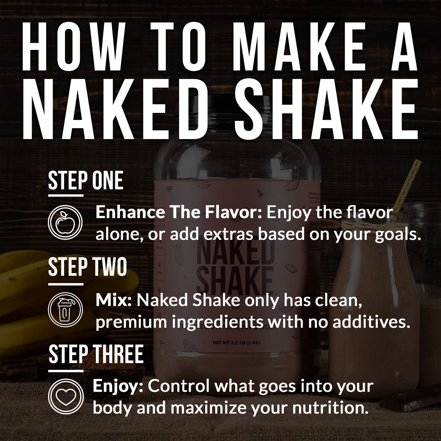 Chocolate Protein Shake - Chocolate - Daily Active Lifestyle Essential