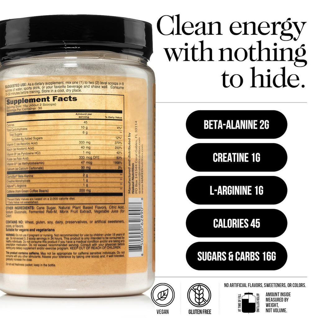 Citrus Pre Workout Supplement - Citrus - Simple Pre Training Boost