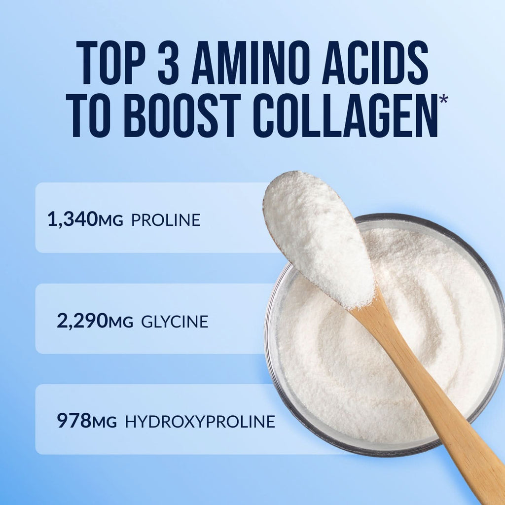 Collagen Peptides Protein Powder - Collagen Peptides - Unflavored Collagen For Smooth Mixing