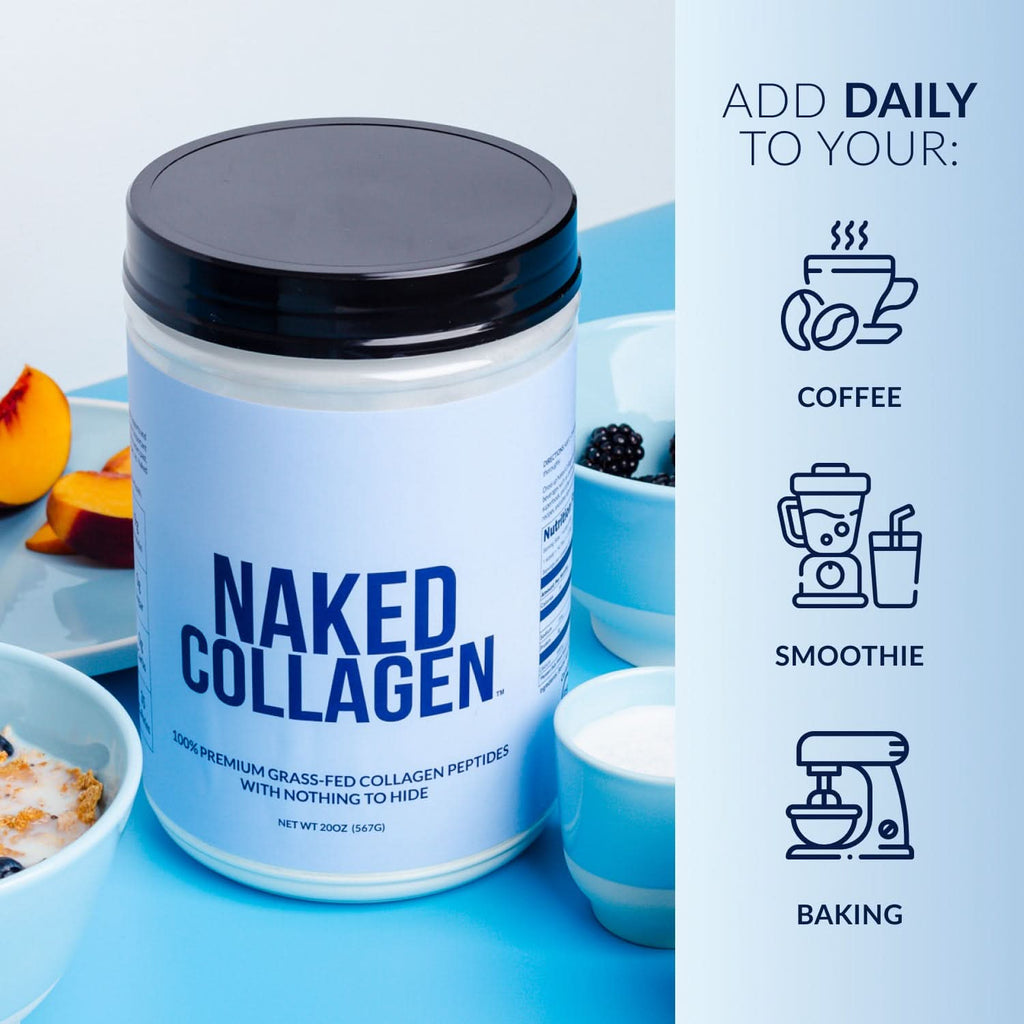 Caramel Collagen Peptides Powder - Caramel Collagen Peptides - Unflavored Collagen For Smooth Mixing