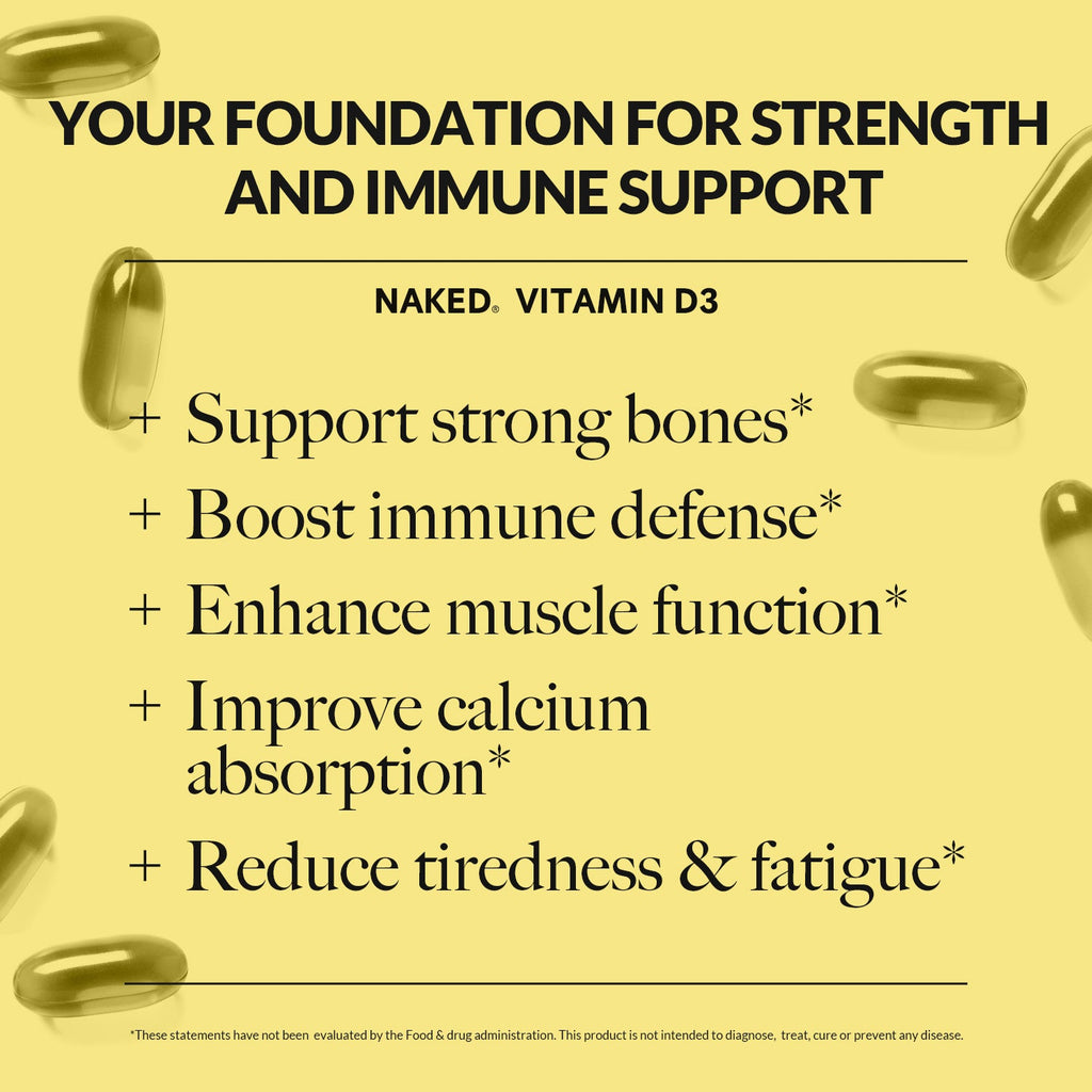 Daily Vitamin D3 Supplement - Vitamin D3 - Daily Active Lifestyle Essential