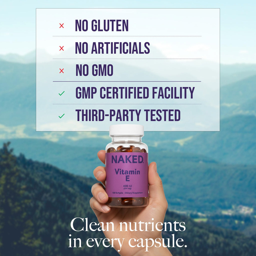 Daily Vitamin E Supplement - Vitamin E - Daily Active Lifestyle Essential