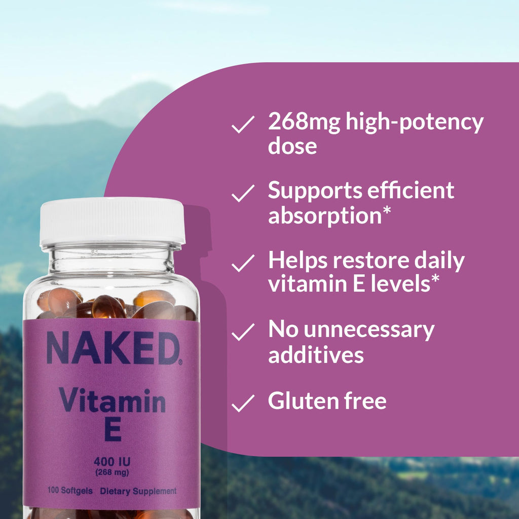 Daily Vitamin E Supplement - Vitamin E - Daily Active Lifestyle Essential
