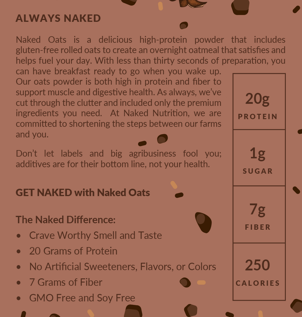Double Chocolate Protein Oats - Double Chocolate - Daily Active Lifestyle Essential