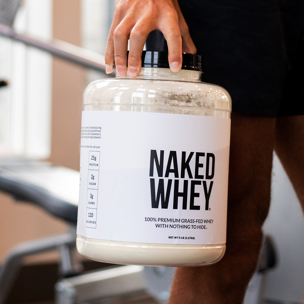 Grass Fed Whey Protein Powder - Unflavored - Post Workout Protein Blend
