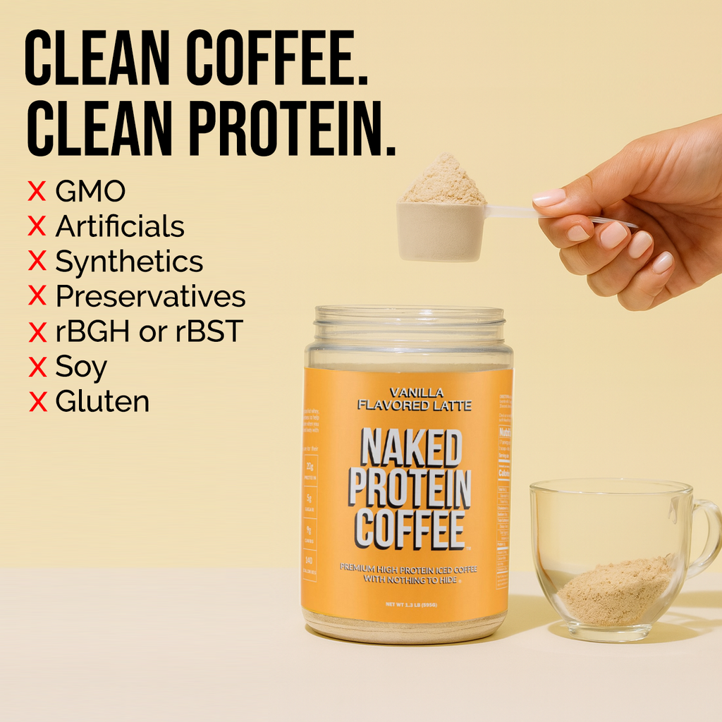 Vanilla Latte Protein Iced Coffee - Vanilla Latte - Daily Active Lifestyle Essential