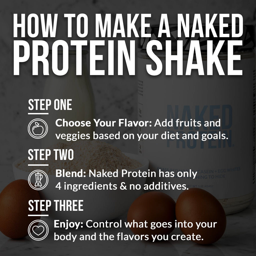Protein Powder Blend - 3LB Egg Whey & Casein Protein Blend - 3LB - Post Workout Protein Blend