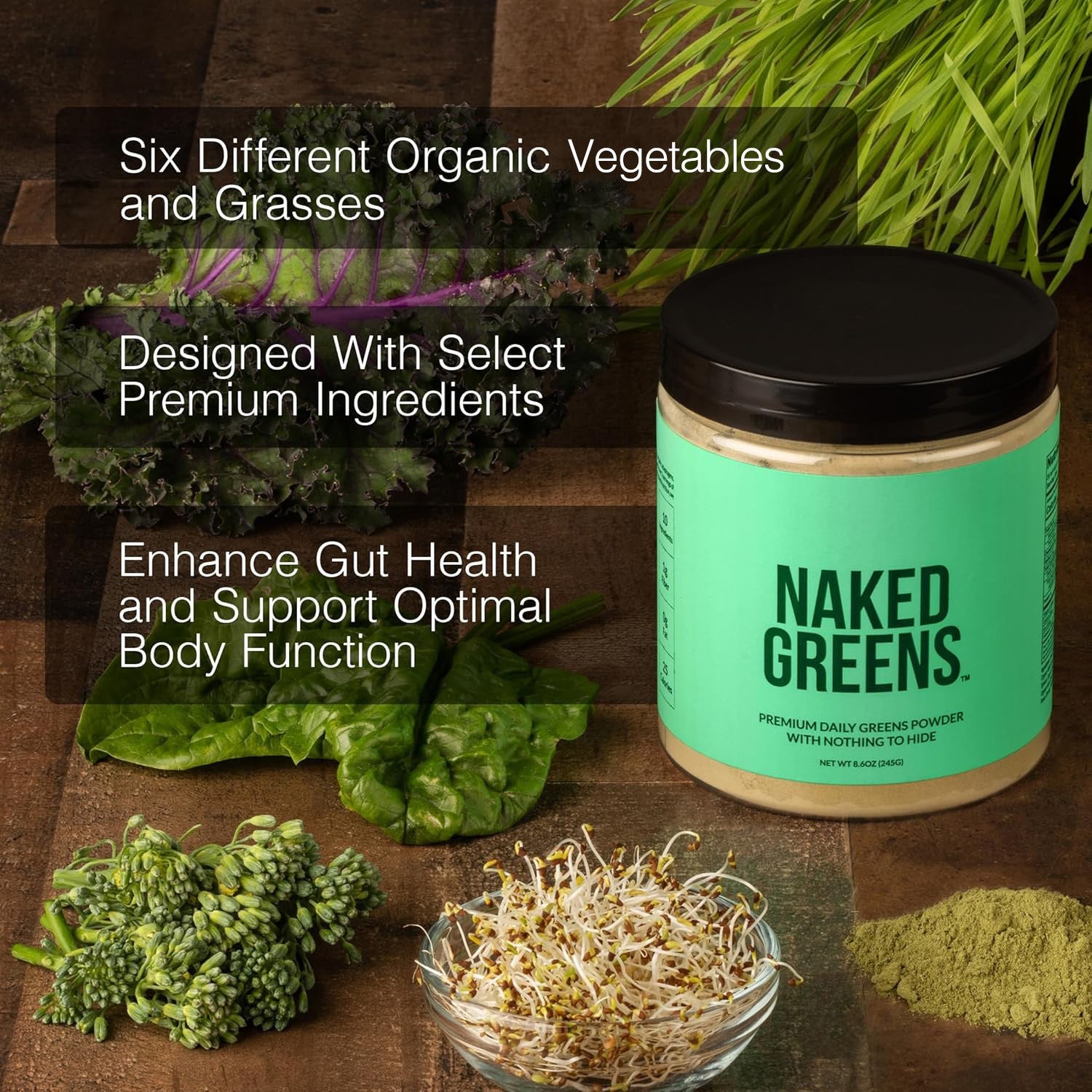 Green Superfood Powder - Everyday Wellness Drink Mix