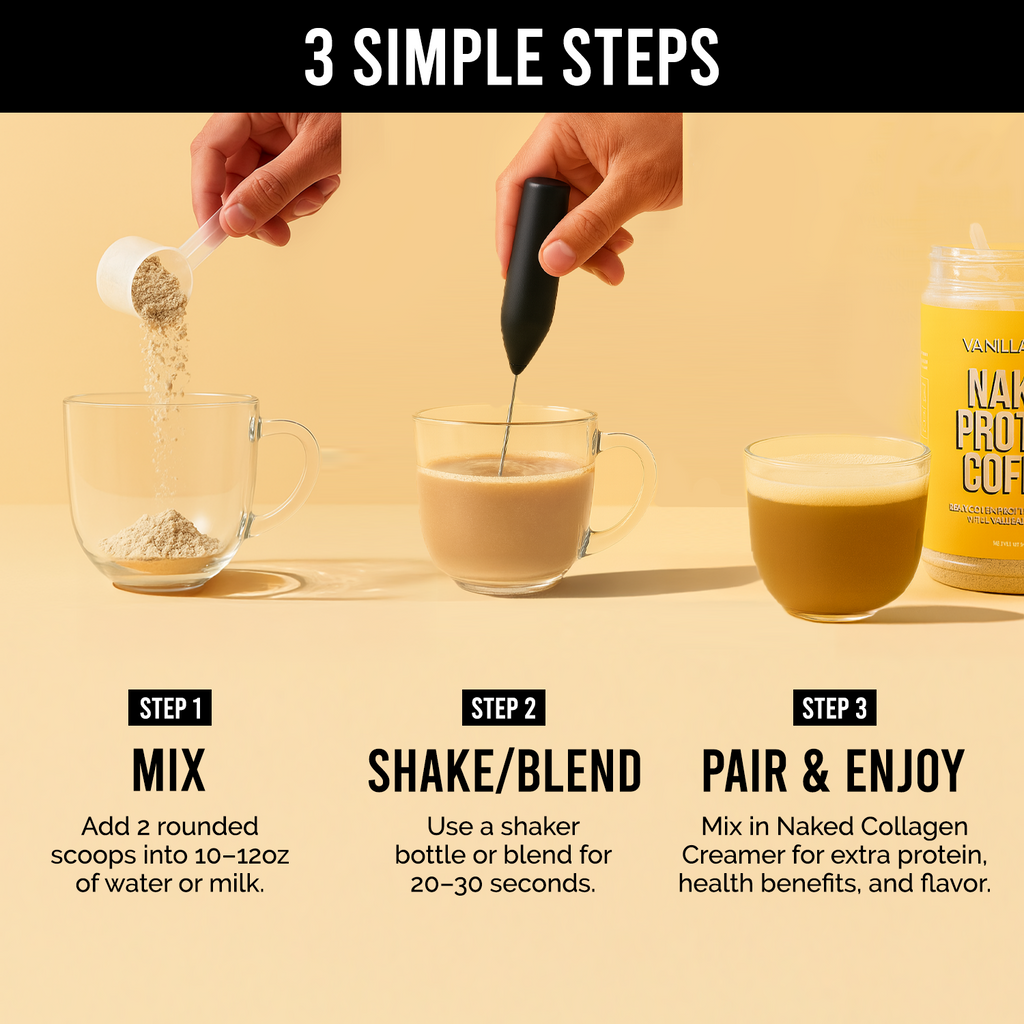 Vanilla Latte Protein Iced Coffee - Vanilla Latte - Daily Active Lifestyle Essential