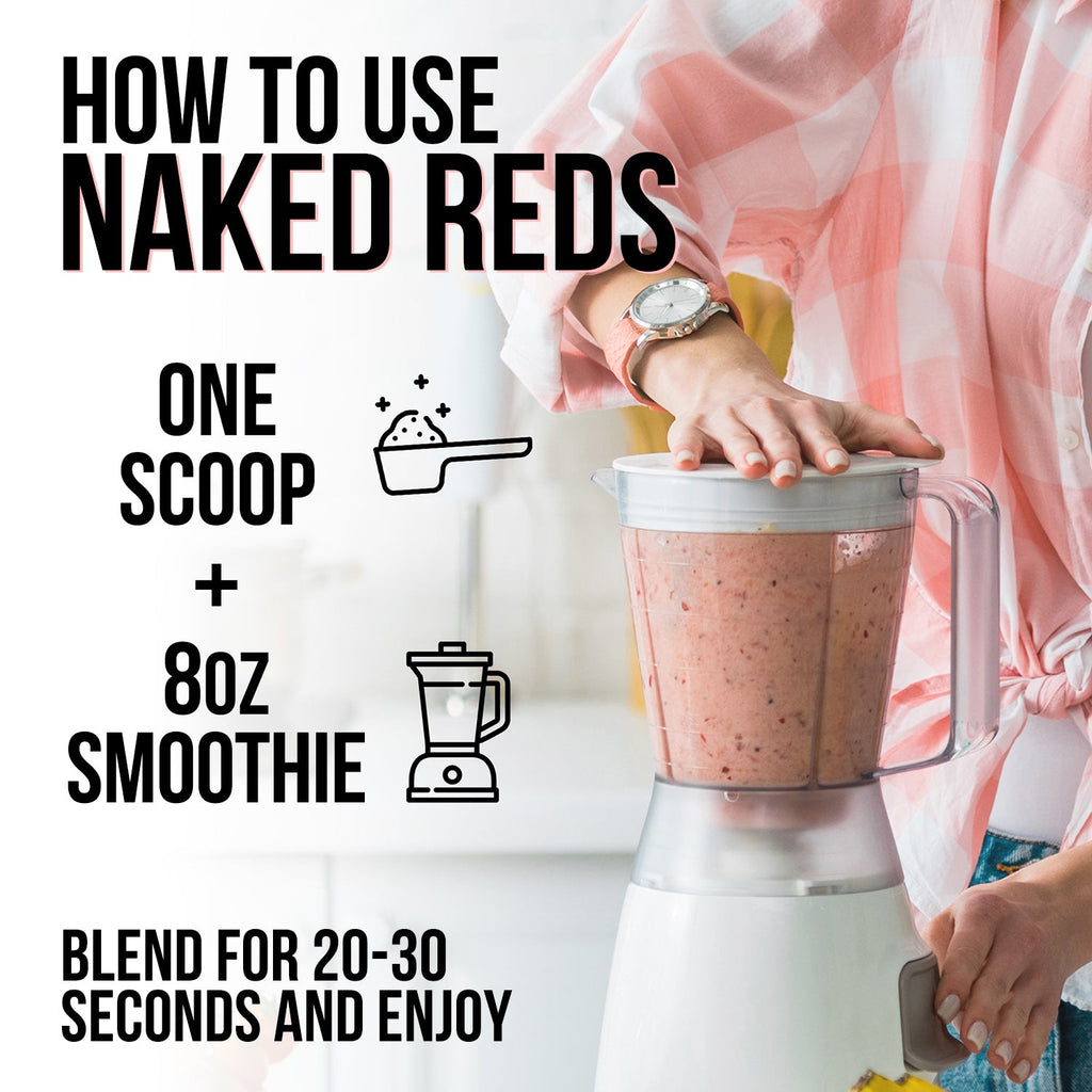 Super Reds Fruit Powder - Everyday Wellness Drink Mix