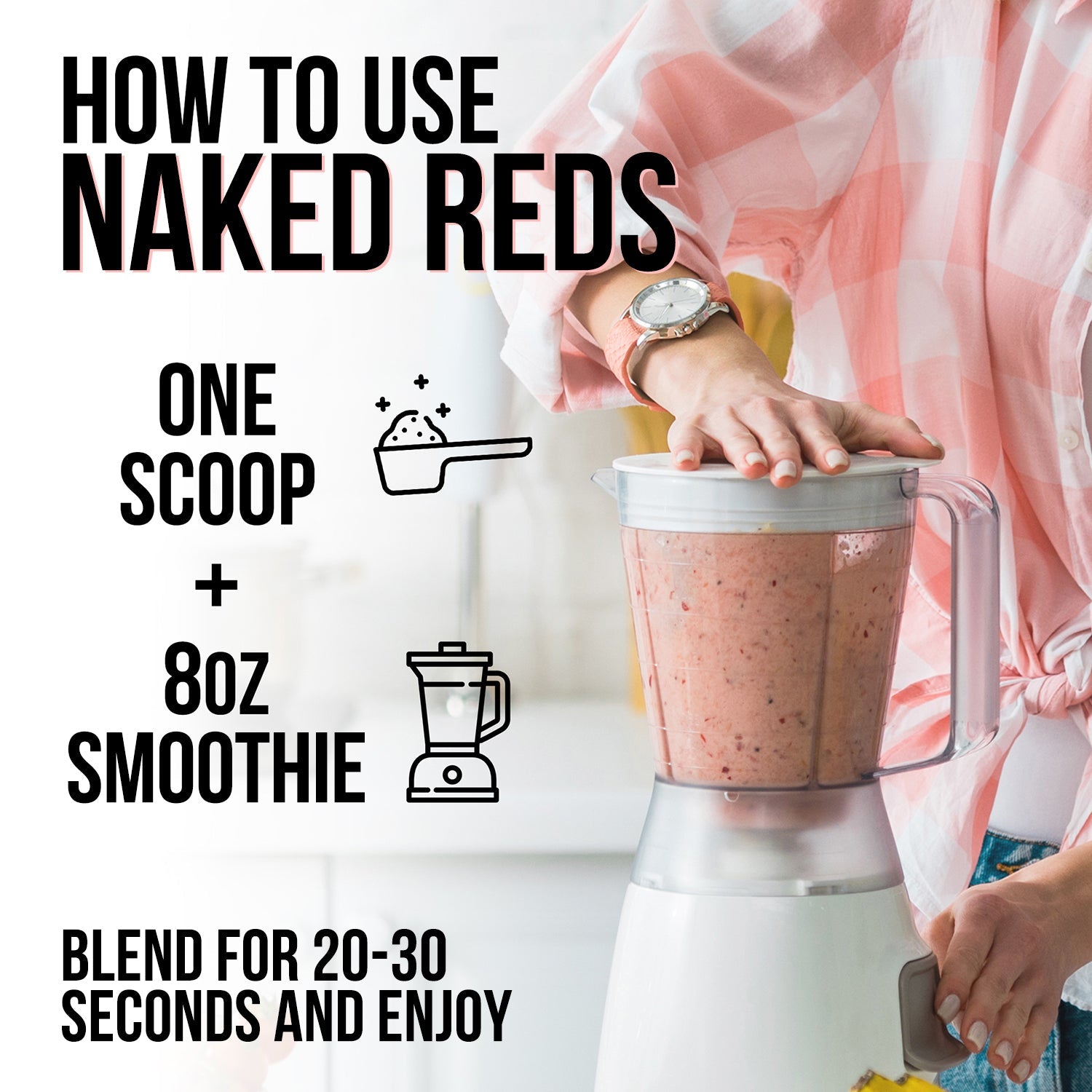 Super Reds Fruit Powder - Everyday Wellness Drink Mix