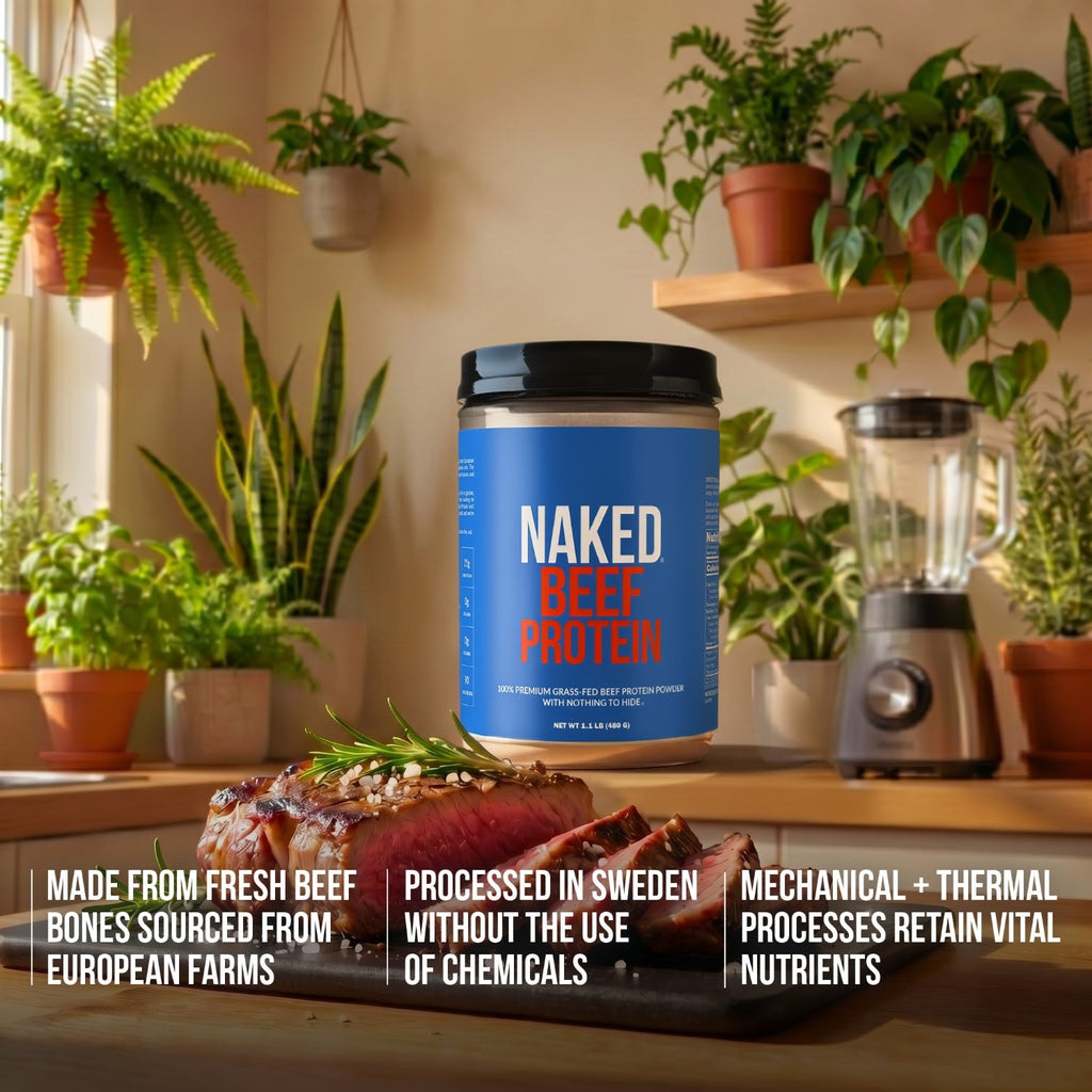 Beef Protein Powder - Unflavored - Everyday Wellness Drink Mix