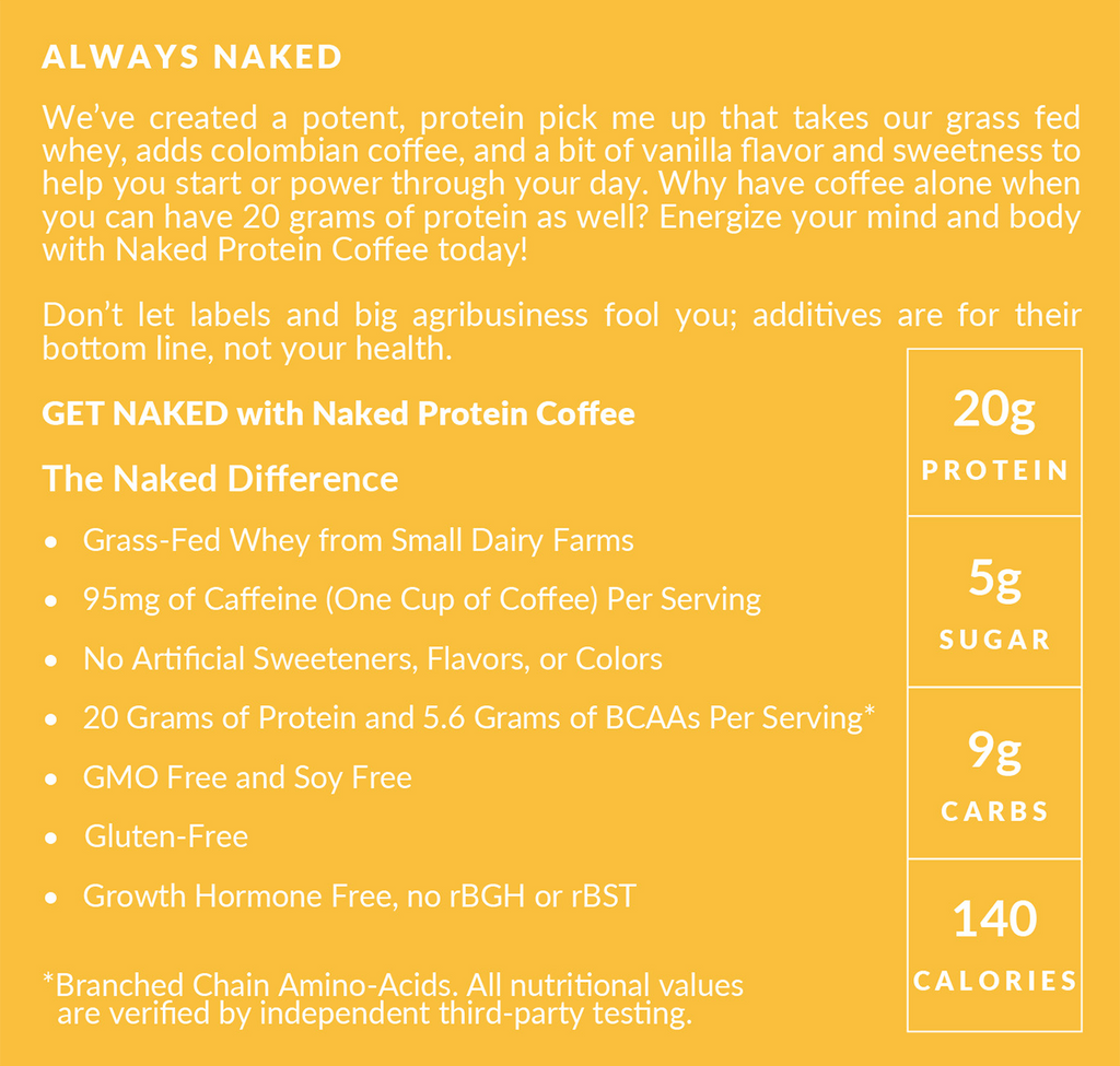 Vanilla Latte Protein Iced Coffee - Vanilla Latte - Daily Active Lifestyle Essential