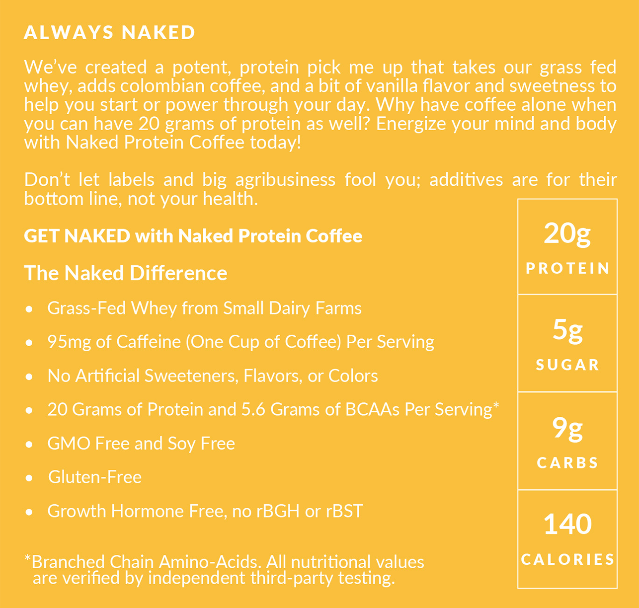 Vanilla Latte Protein Iced Coffee - Vanilla Latte - Daily Active Lifestyle Essential