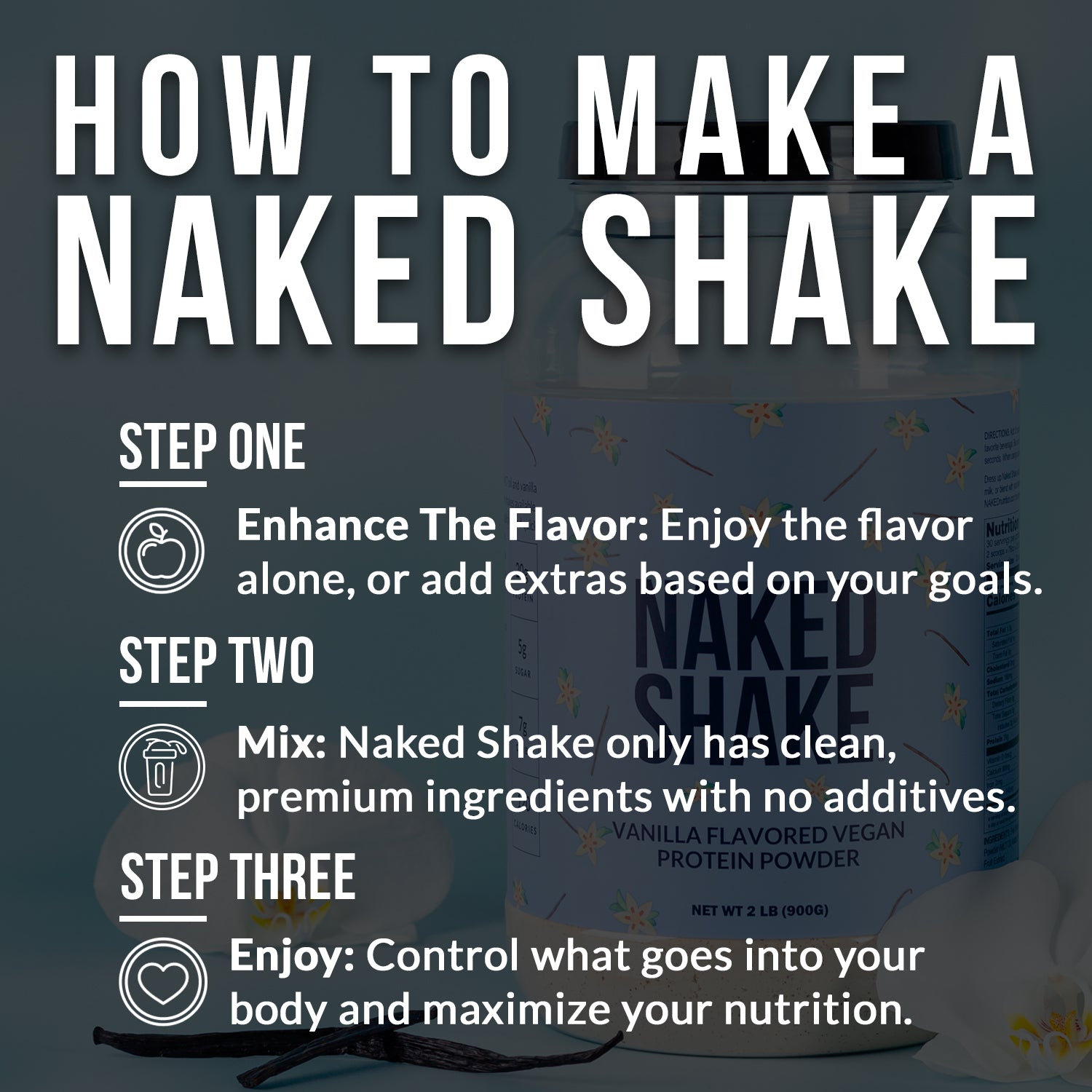 Vanilla Protein Shake - Vanilla - Daily Active Lifestyle Essential