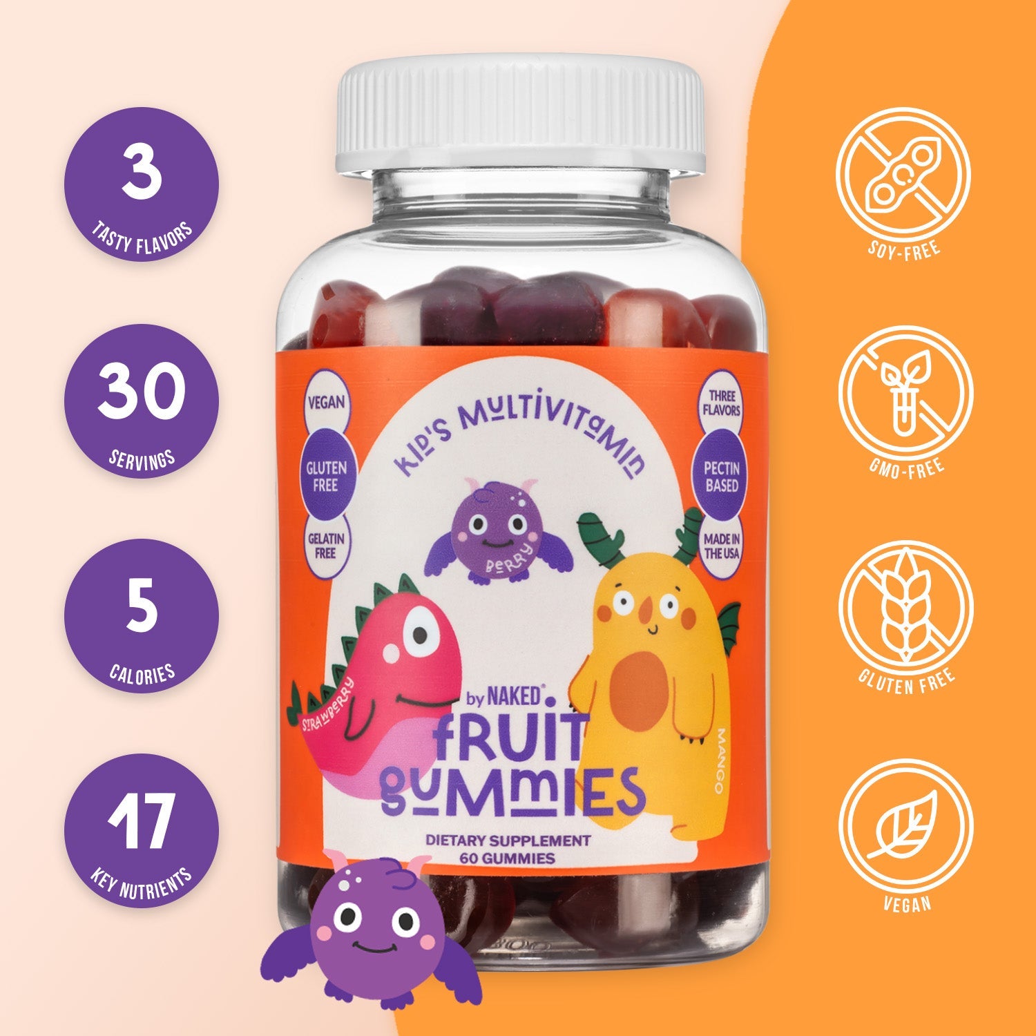 Kids Multivitamin Gummies - Daily Active Lifestyle Essential