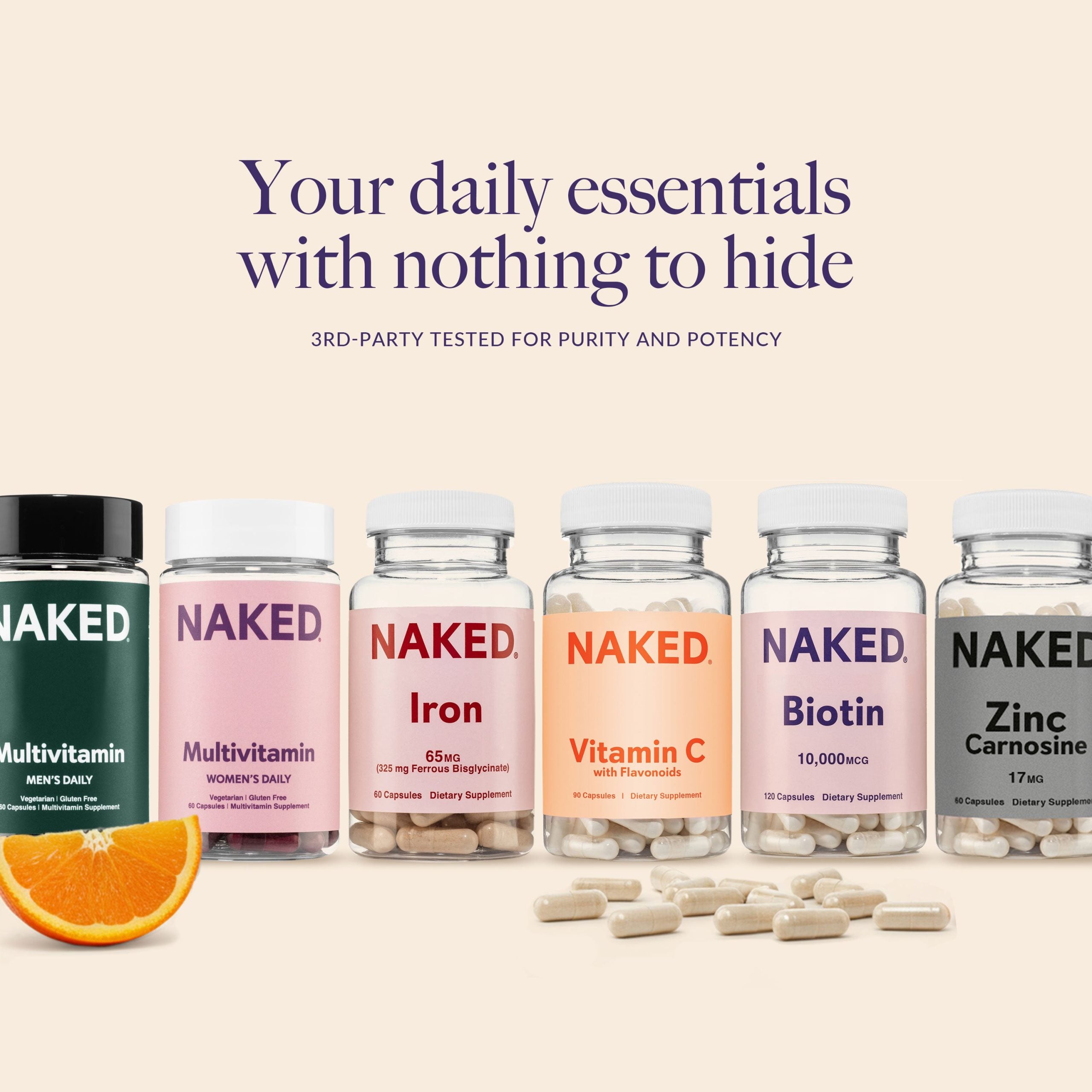 Daily Vitamin C Supplement - Vitamin C - Daily Active Lifestyle Essential